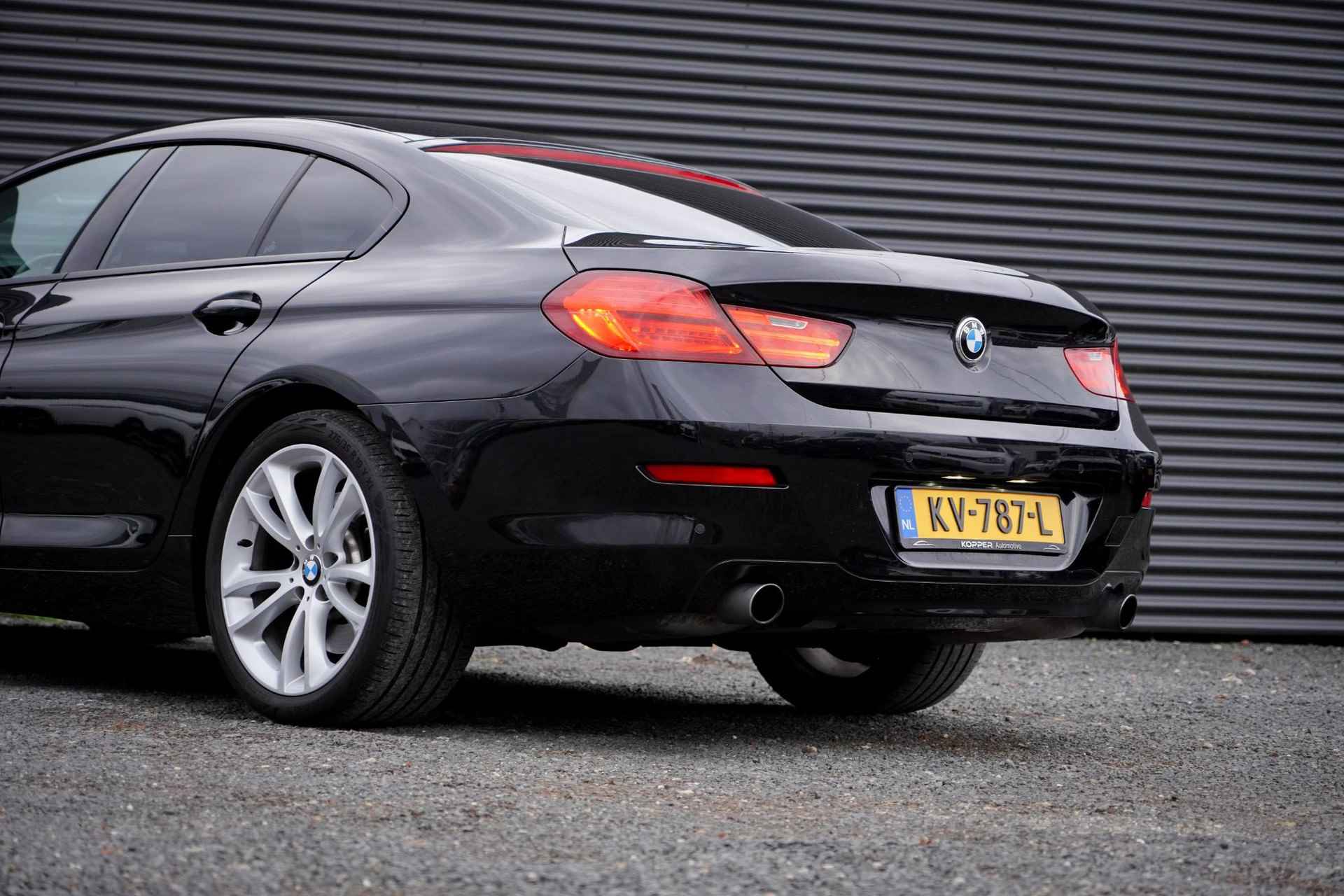 BMW 6-serie Gran Coupé 640i High Executive / Leder / Navi / 19'' / Meeneemprijs - 45/50