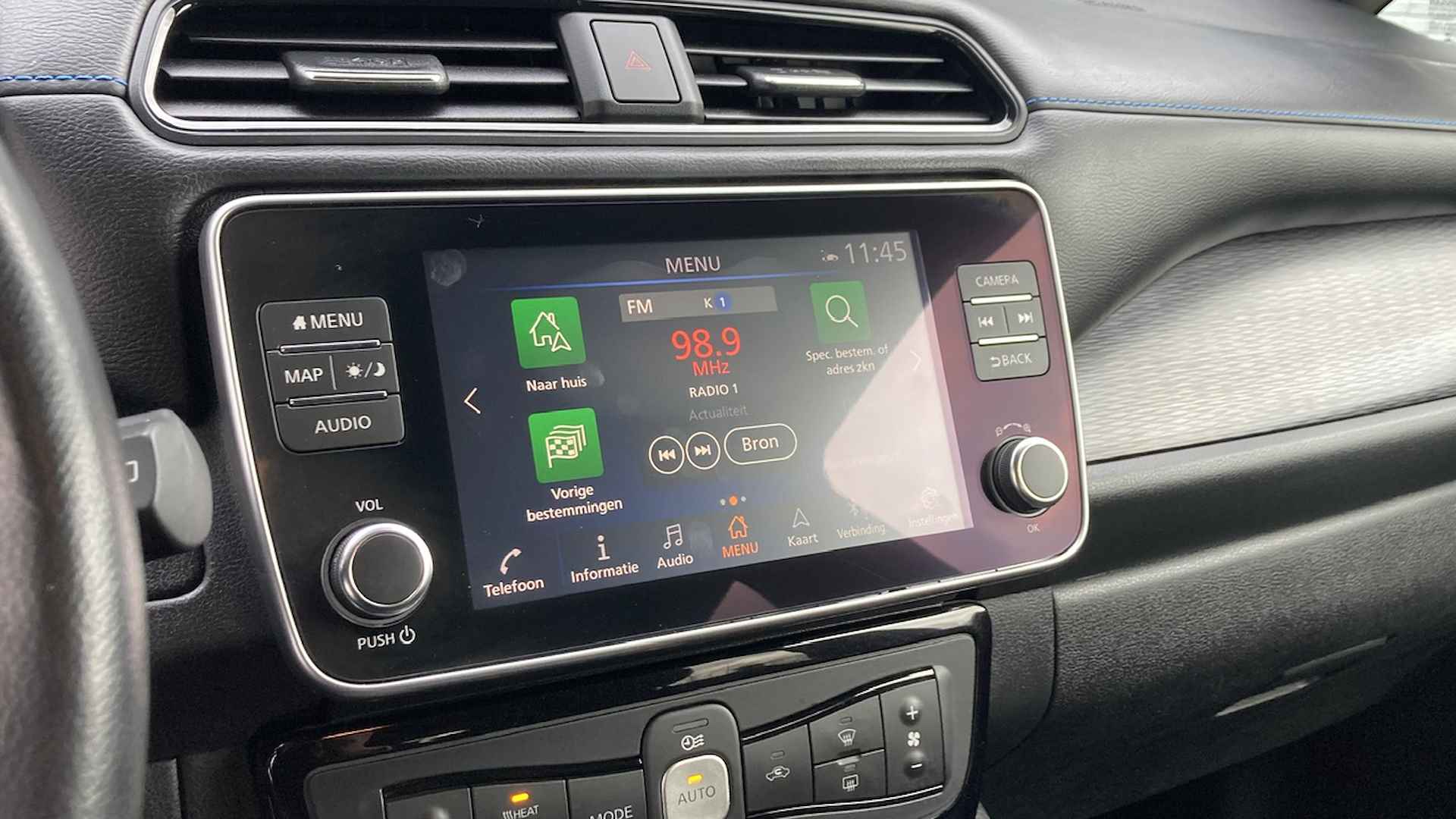 NISSAN Leaf Electric 40kWh 150pk Automaat N-Connecta | €2.000,- Subsidie Mogelijk | Navigatie Apple Car Play | Blindspot Warning | Adap. Cruisecontrol | - 19/43