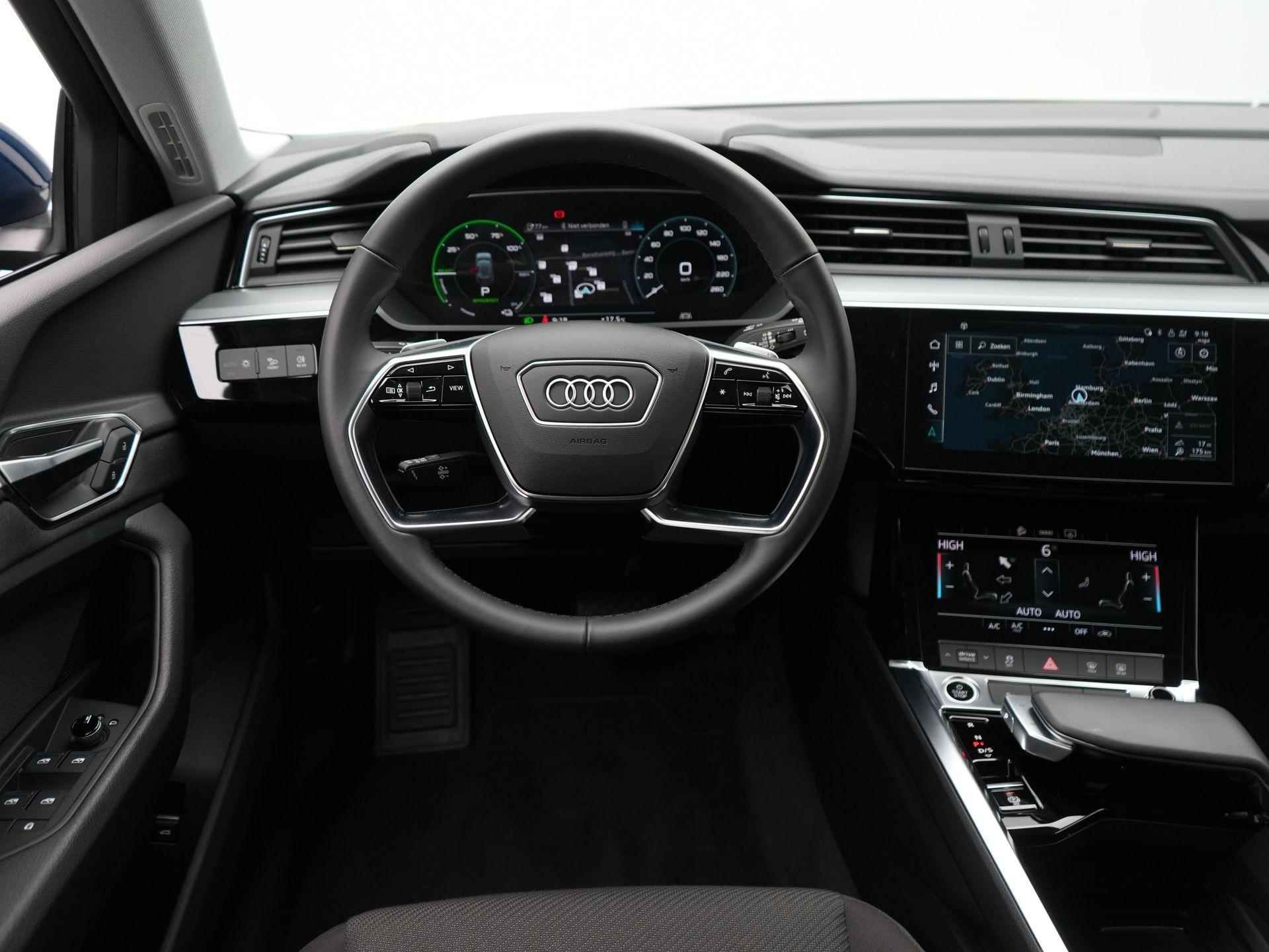 Audi e-tron 55 quattro edition 95 kWh | Trekhaak | Elek. Klep | Navi | Sensoren - 13/48