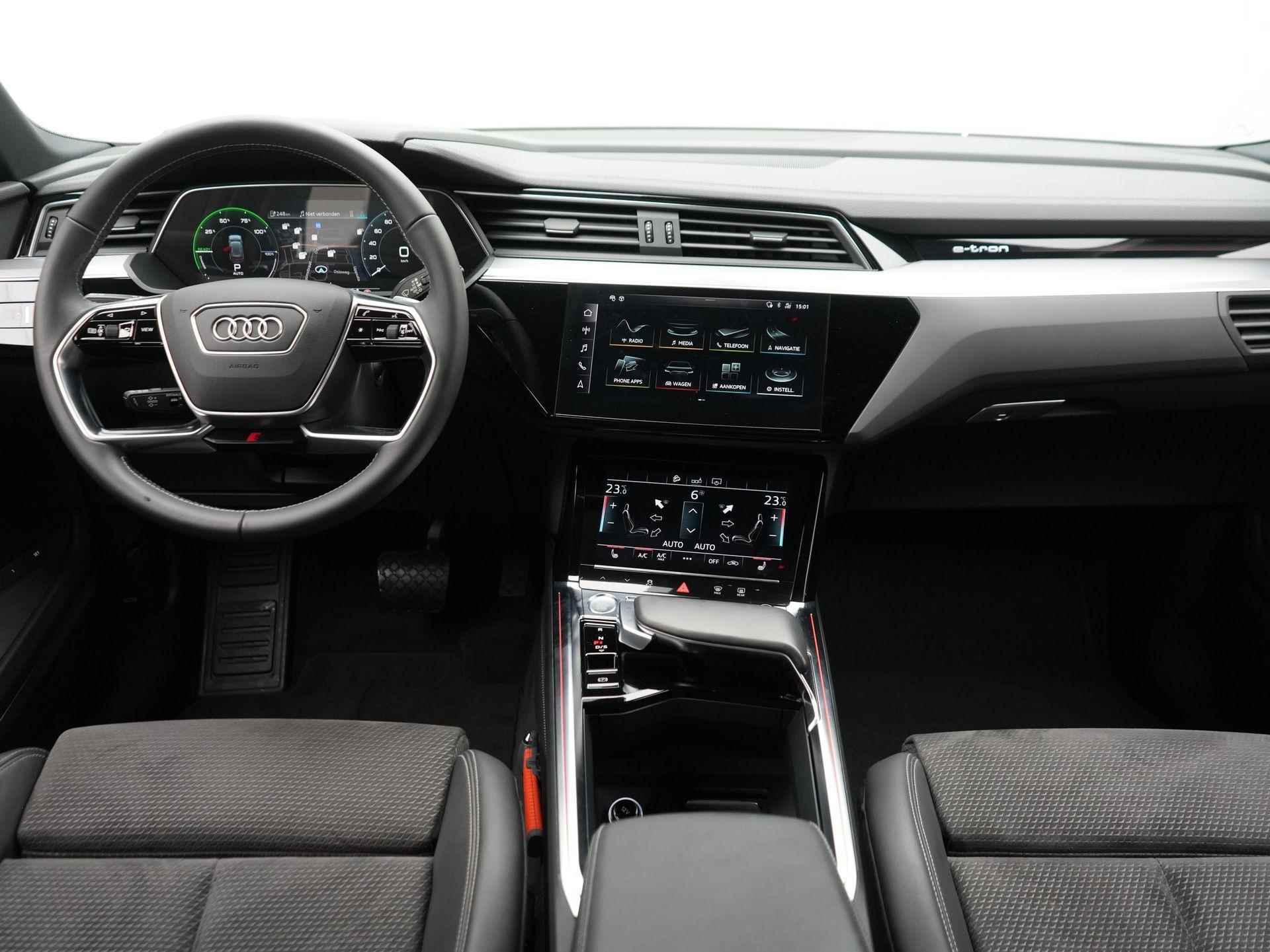 Audi e-tron e-tron 55 quattro advanced 95 kWh | Panoramadak | B&O | Adap. cruise | Elek. Stoelen | - 12/65