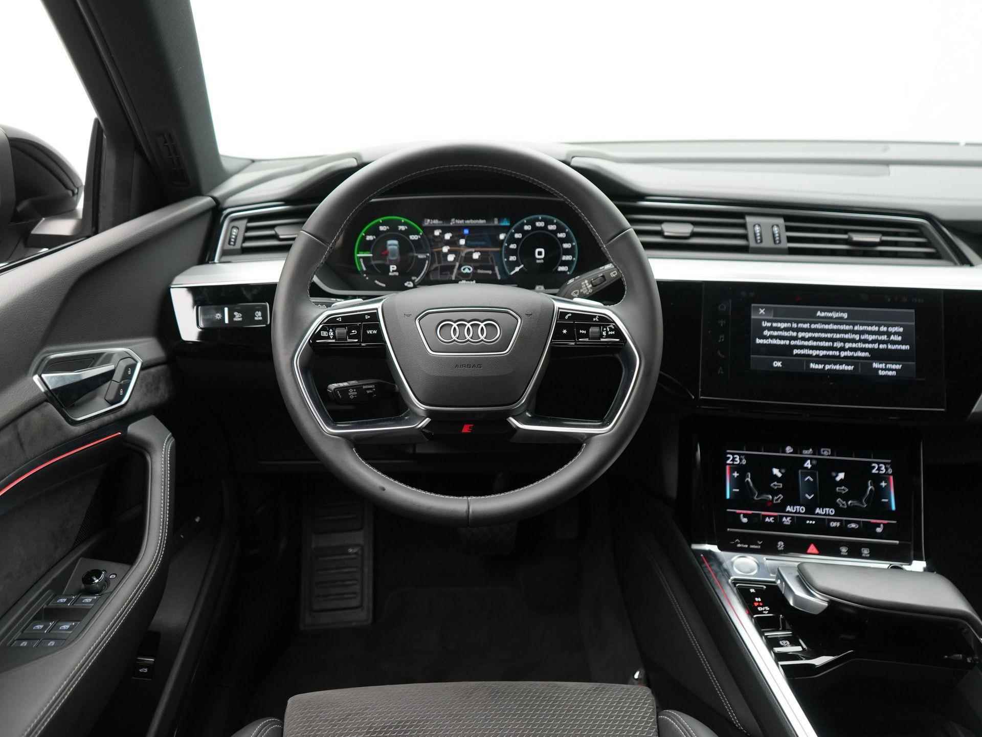 Audi e-tron e-tron 55 quattro advanced 95 kWh | Panoramadak | B&O | Adap. cruise | Elek. Stoelen | - 13/65