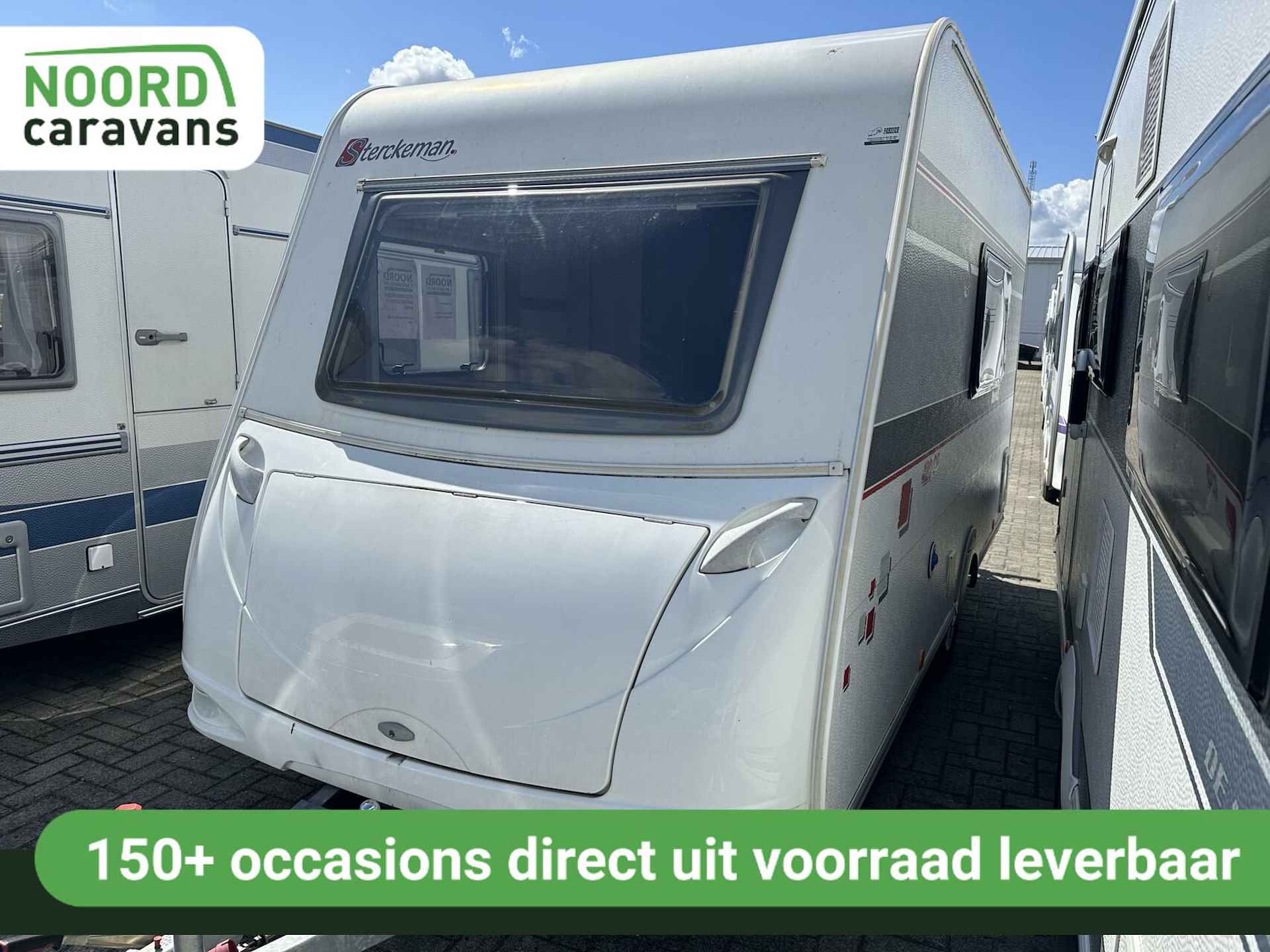 STERCKEMAN STARLETT 420 CP ENKELE BEDDEN + VOORTENT + LUIFEL - 2/16