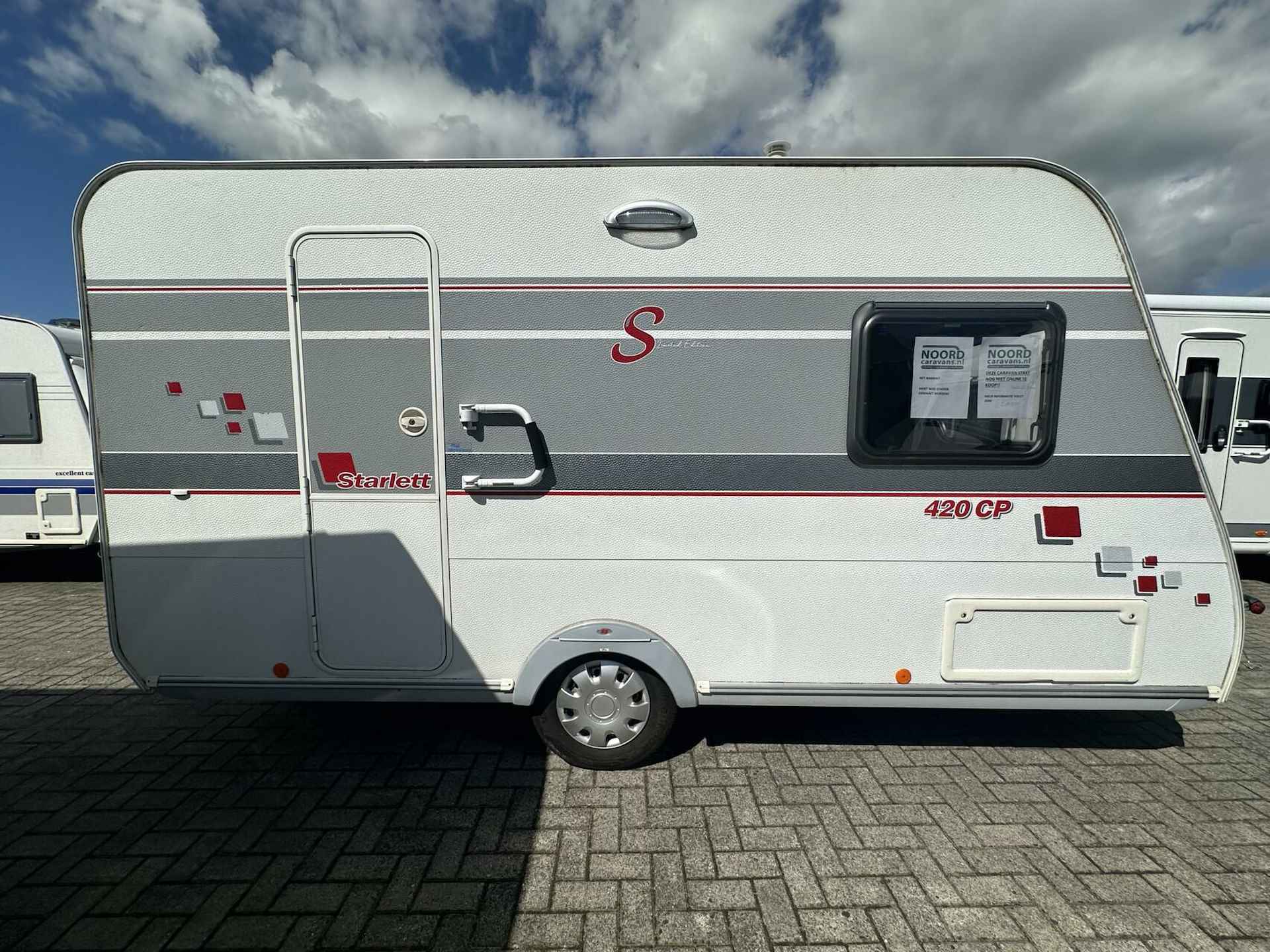 STERCKEMAN STARLETT 420 CP ENKELE BEDDEN + VOORTENT + LUIFEL - 5/16