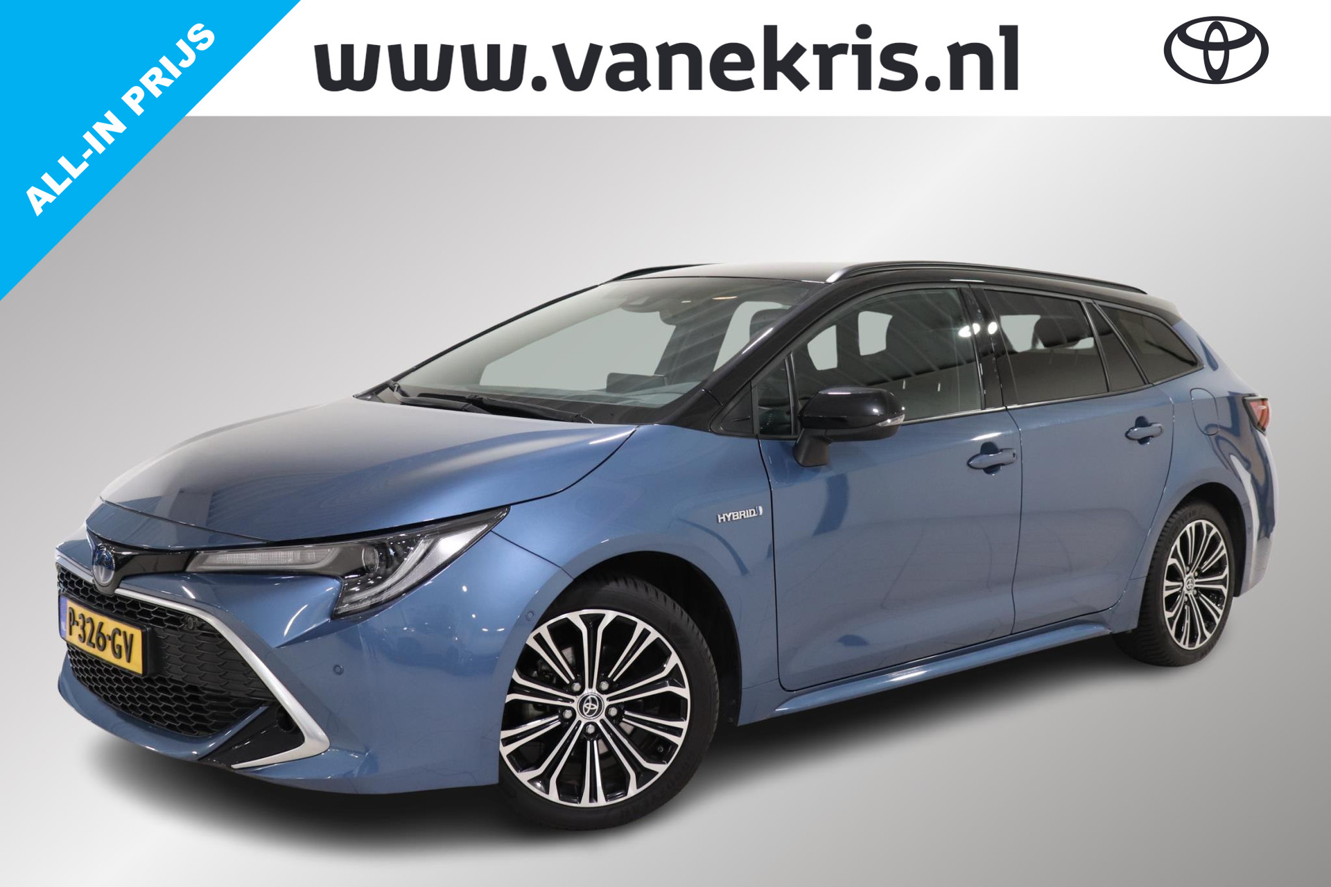 Toyota Corolla Touring Sports 1.8 Hybrid Executive | Navi, Head-Up, BSM, Sensoren voor en achter, Stoelverwarming, Elektrische achterklep! bij viaBOVAG.nl