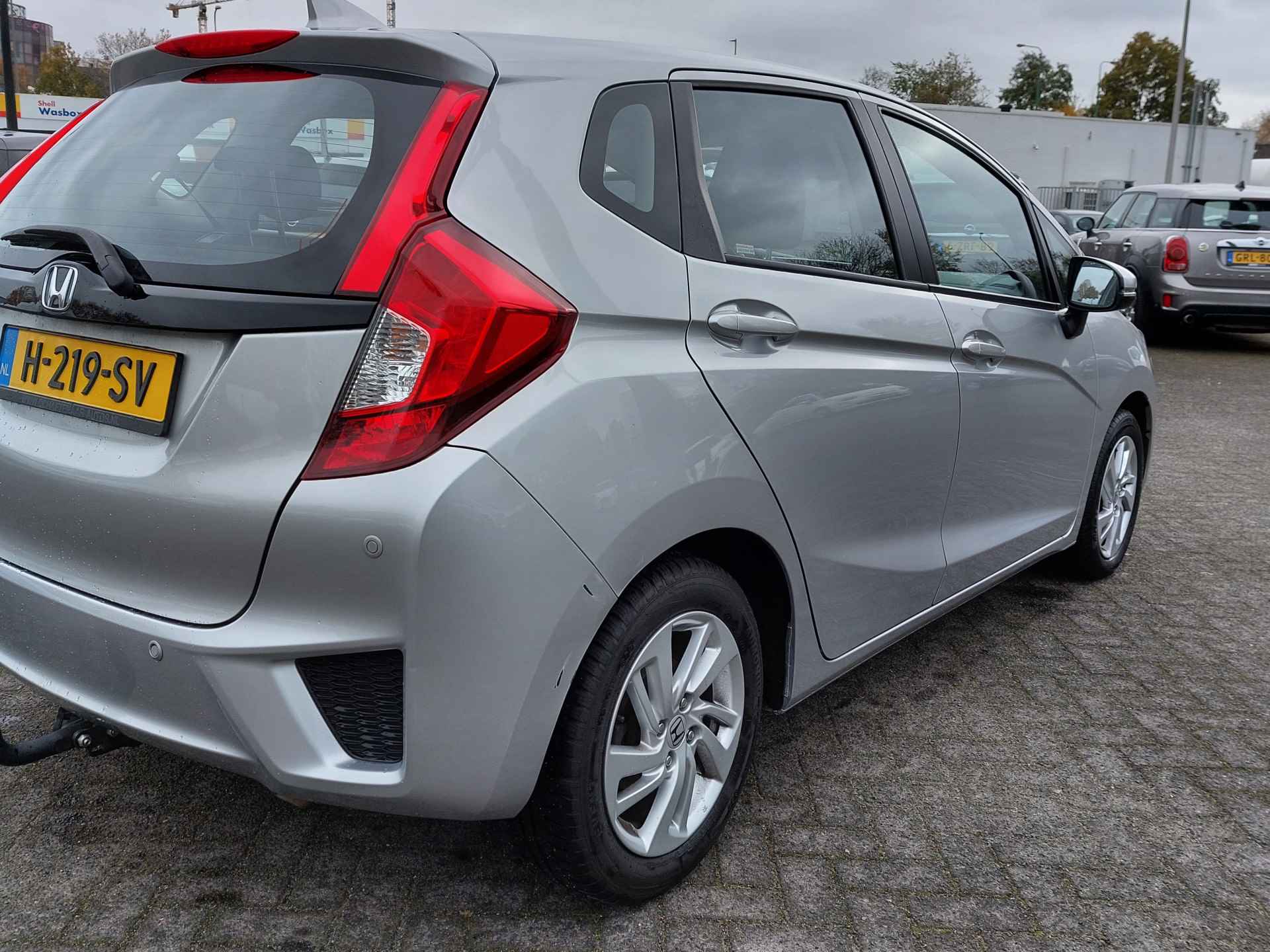 Honda Jazz 1.3 i-VTEC 102pk Comfort | Navi | Airco | Cruise | Bluetooth Carkit+Streaming |  Pdc V+A | Stoelverwarming | Rijstrook+Licht+Regensensor | 15''lm | Trekhaak - 38/39