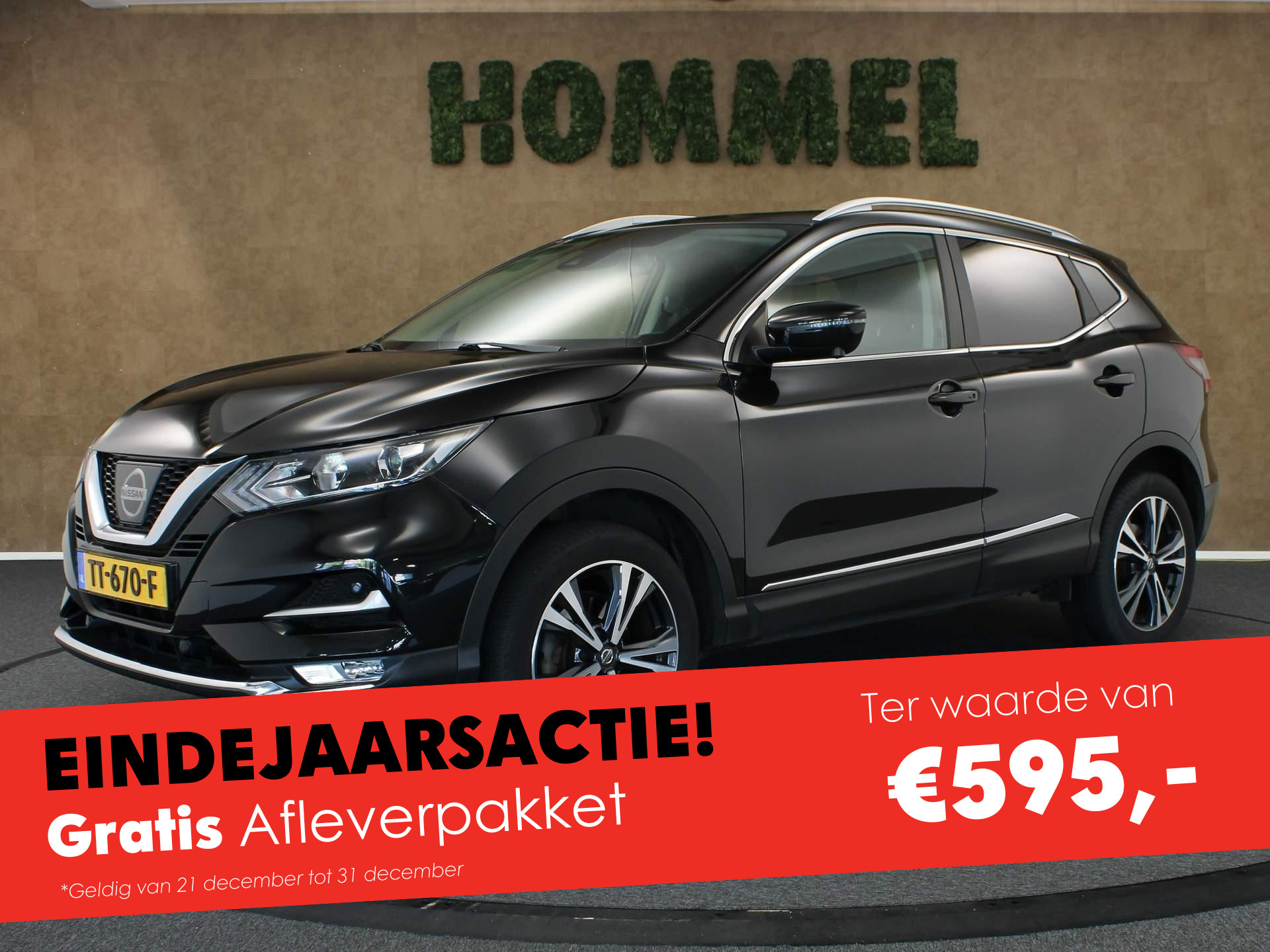 Nissan Qashqai 1.2 N-Connecta - ORIGINEEL NEDERLANDSE AUTO - VASTE TREKHAAK (1.200KG GEREMD) PANORAMADAK - ACHTERUITRIJ CAMERA - KEYLESS ENTRY & START - PARKEERSENSOREN VOOR EN ACHTER