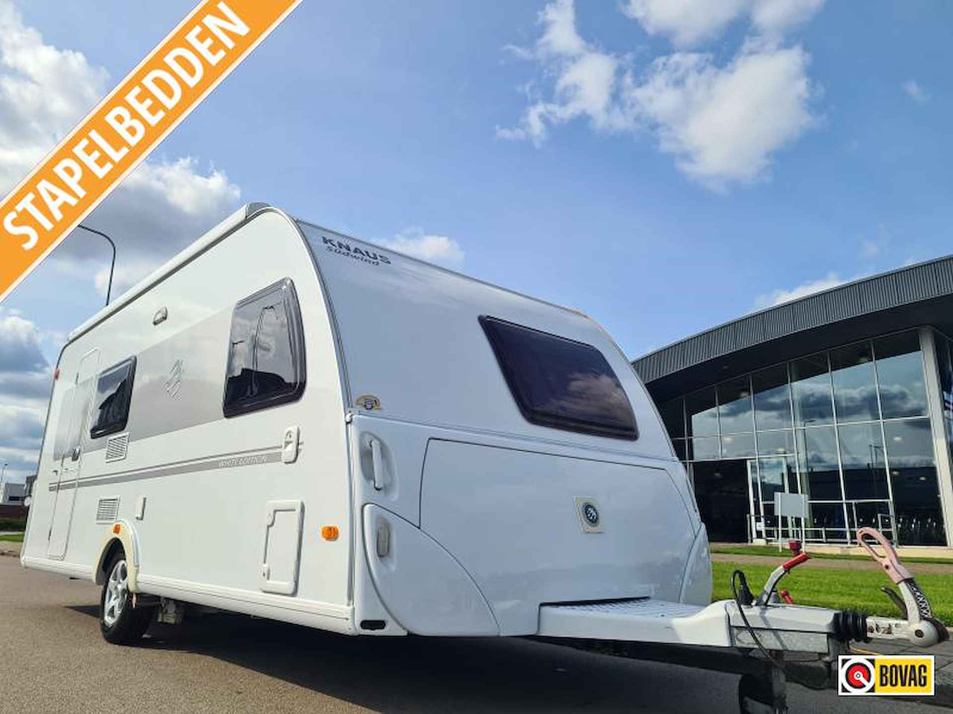 Knaus Sudwind White Edition 500 FSK Mover/Thule luifel/Mooi! - 1/21