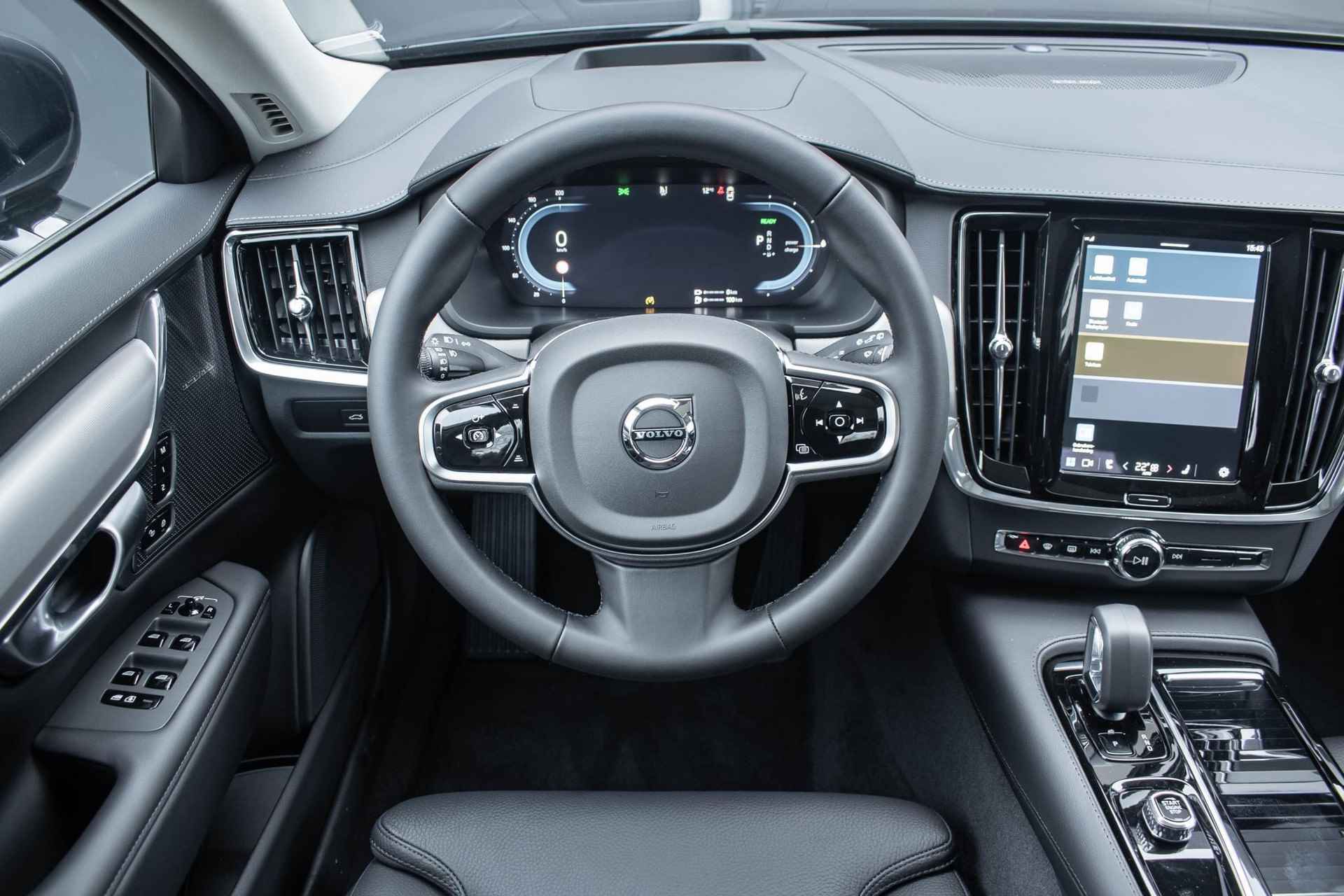 Volvo V90 T6 Recharge AWD Ultimate Bright | 360° Camera | Volvo Guard Alarm | Elektrisch Schuif Kanteldak | Harman Kardon Premium Audio | Head-Up Display | Elektrisch Verstelbare Voorstoelen met Geheugen - 16/31