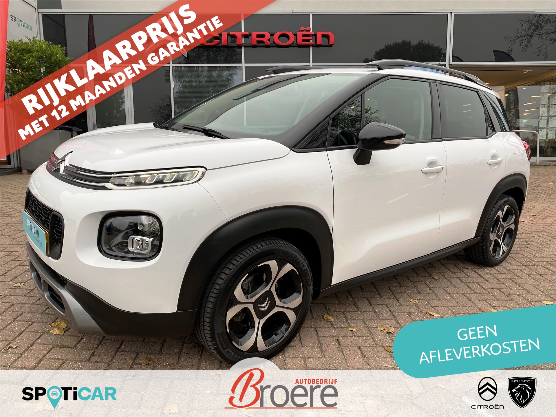 CITROEN C3 Aircross 1.2 Turbo 110pk Business Shine | parkeersensoren, 17 incg velgen, navigatie, grip control, armsteun, dab, climate- en cruise control