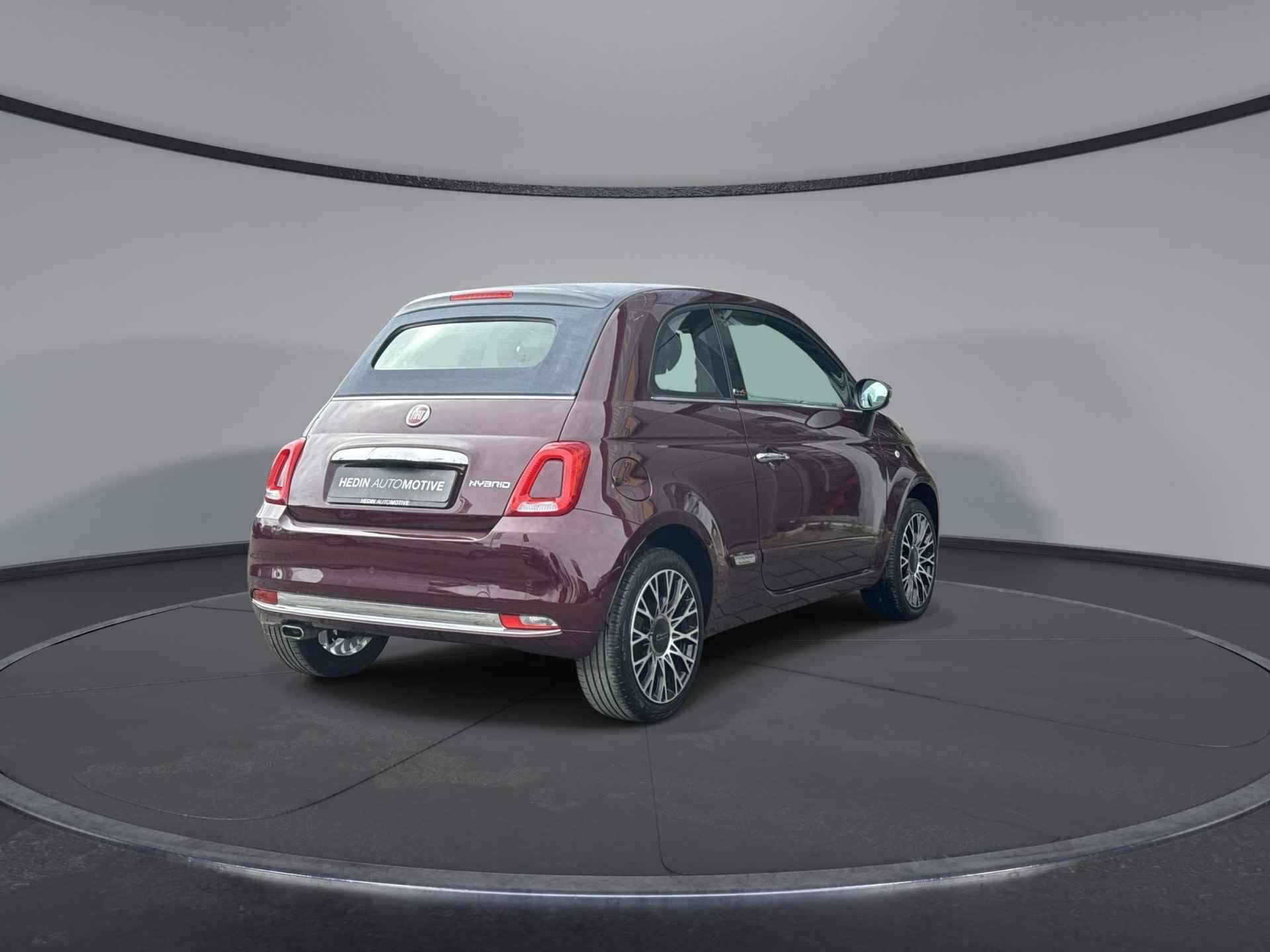 Fiat 500 C 1.0 Hybrid Star | Navigatie | Climate control | Cruise control | Sportstoelen | Carplay | DAB | PDC | LMV 16 inch - 5/26