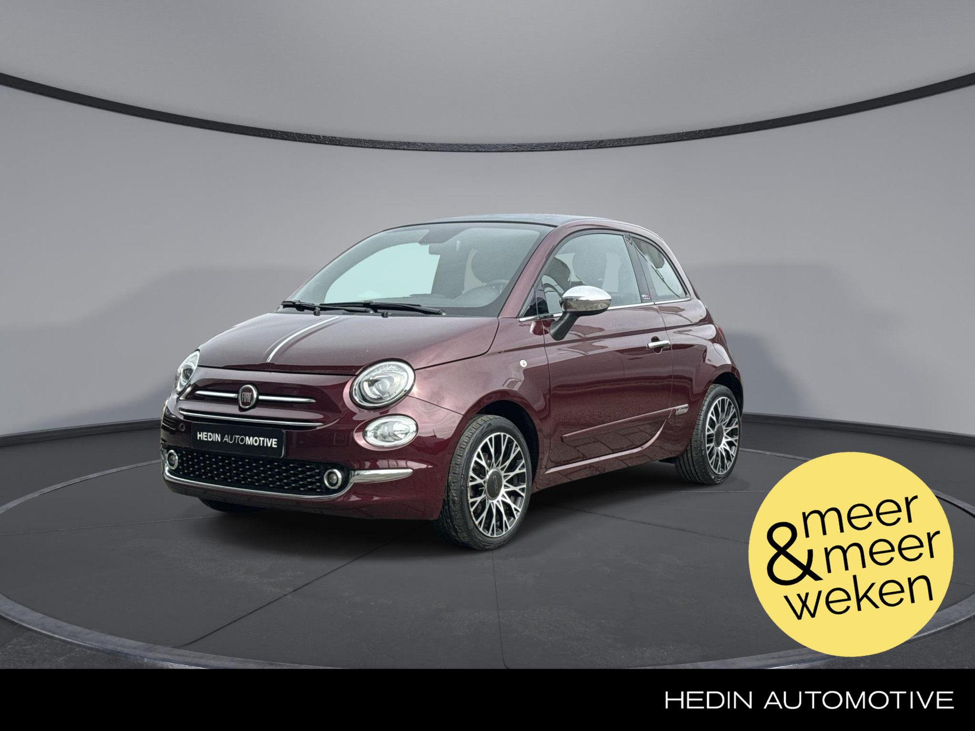 Fiat 500 C 1.0 Hybrid Star | Navigatie | Climate control | Cruise control | Sportstoelen | Carplay | DAB | PDC | LMV 16 inch