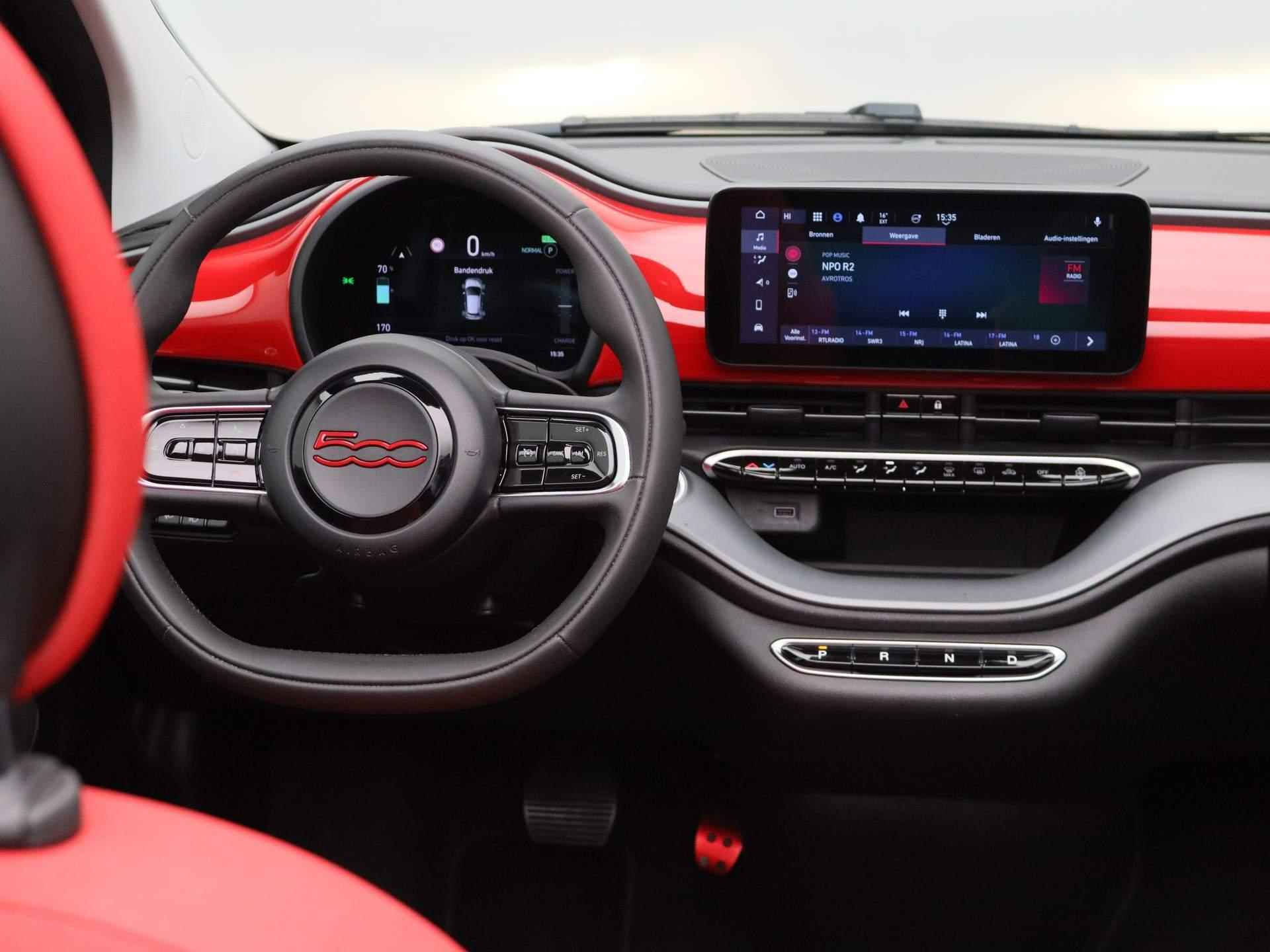 Fiat 500e C RED 42 kWh | Navigatie | Climate Control | - 7/40