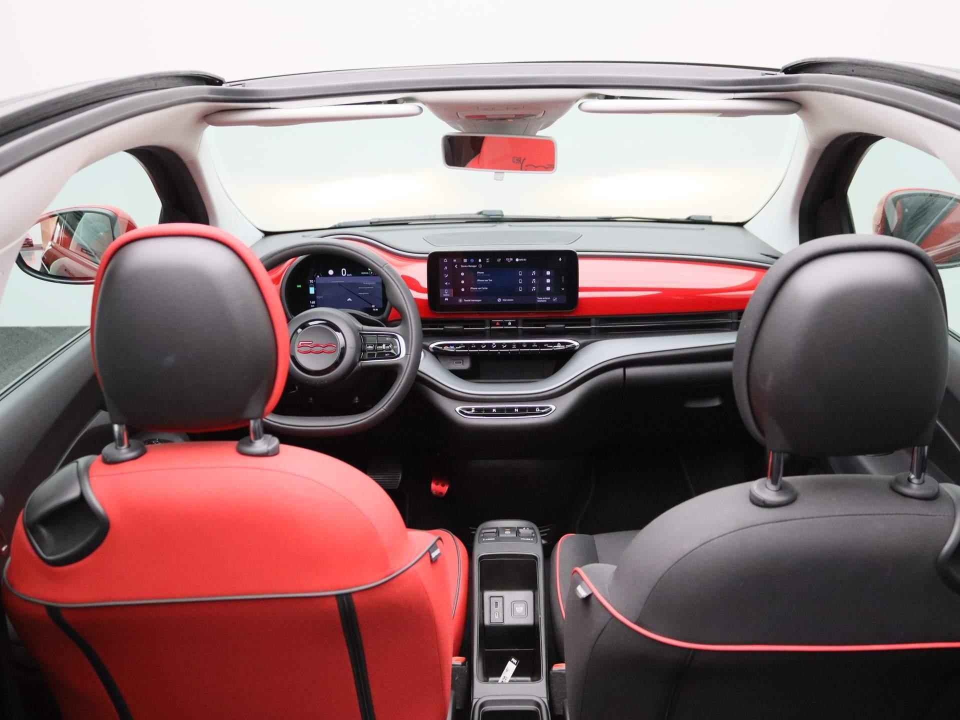 Fiat 500e C RED 42 kWh | Navigatie | Climate Control | - 33/40