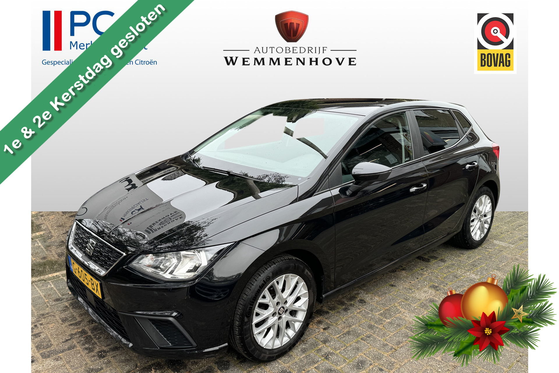 SEAT Ibiza 1.0 TSI Style Business Intense Airco/El.ramen/Navi/Alu wielen/Camera