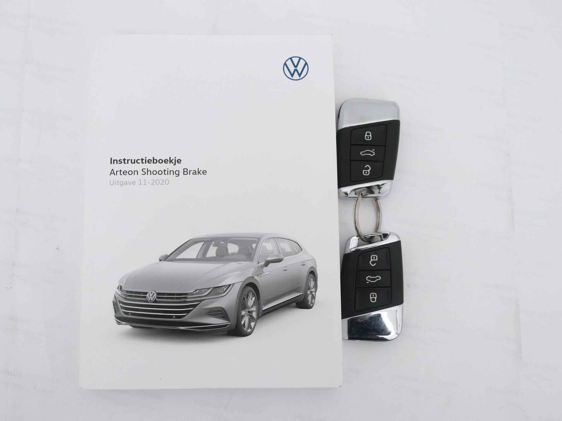 Volkswagen Arteon Shooting Brake 2.0 TSI R-Line Business+ 190PK automaat | Navigatie | Stoelverwarming | 19 inch velgen | IQ Light | Adaptive Cruise Control | Alcantara bekleding - 19/22
