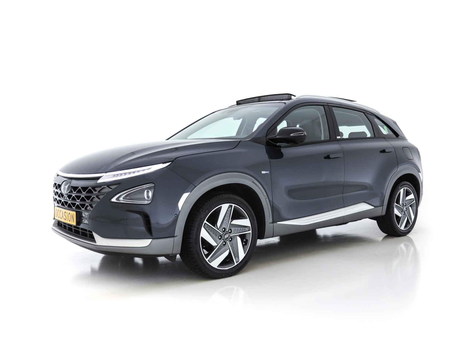 Hyundai NEXO FCEV Plus Pack (INCL-BTW) (WATERSTOF) *PANO | NAPPA-FULL-LEATHER | NAVI-FULLMAP | ADAPT.CRUISE |  FULL-LED | KEYLESS | DAB |  KRELL-AUDIO | DIGI-WIDESCREEN-COCKPIT | SURROUND-VIEW | SHIFT-PADDLES | COMFORT- - 3/39