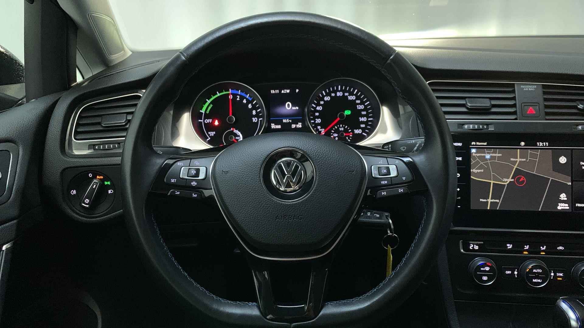 Volkswagen E-Golf Navigatie Parkeersensoren App-Connect - 5/27