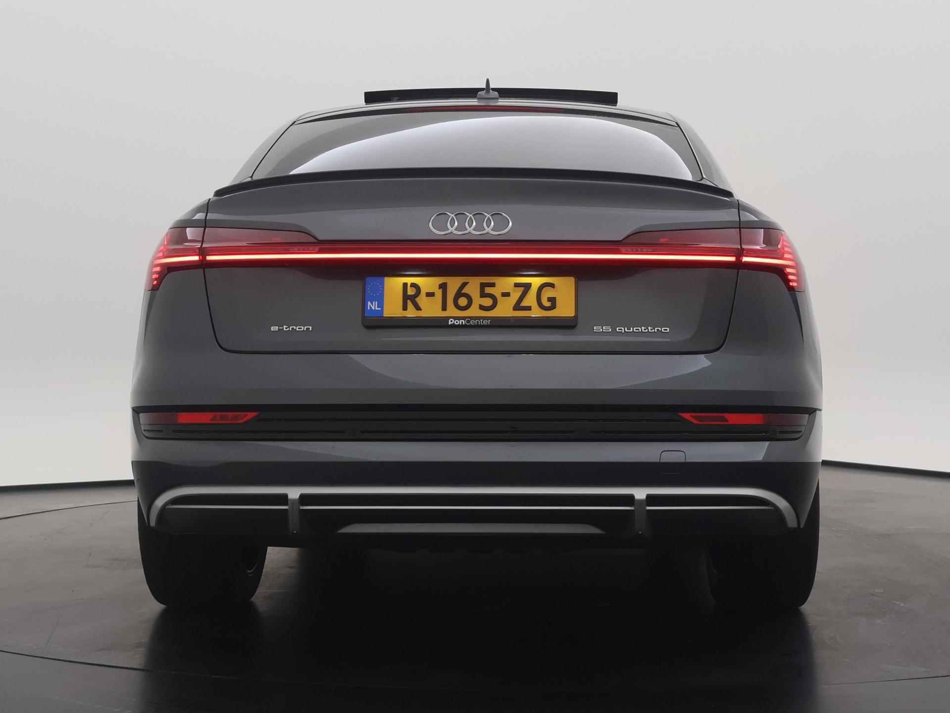 Audi e-tron Sportback 55 quattro S edition 95 kWh | Pano.dak | B&O | Stoelverwarming | ACC | - 7/20