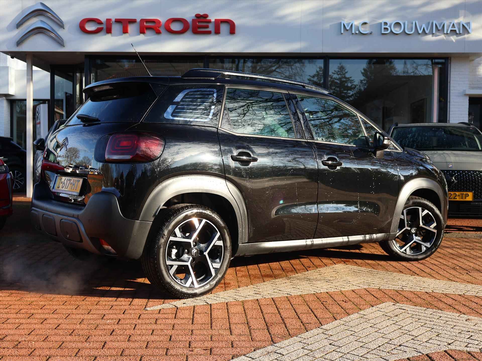 Citroen C3 Aircross PureTech 130PK S&S EAT6 Automaat Max, Rijklaarprijs | Camera | Navigatie | Keyless Entry & Start - 4/64