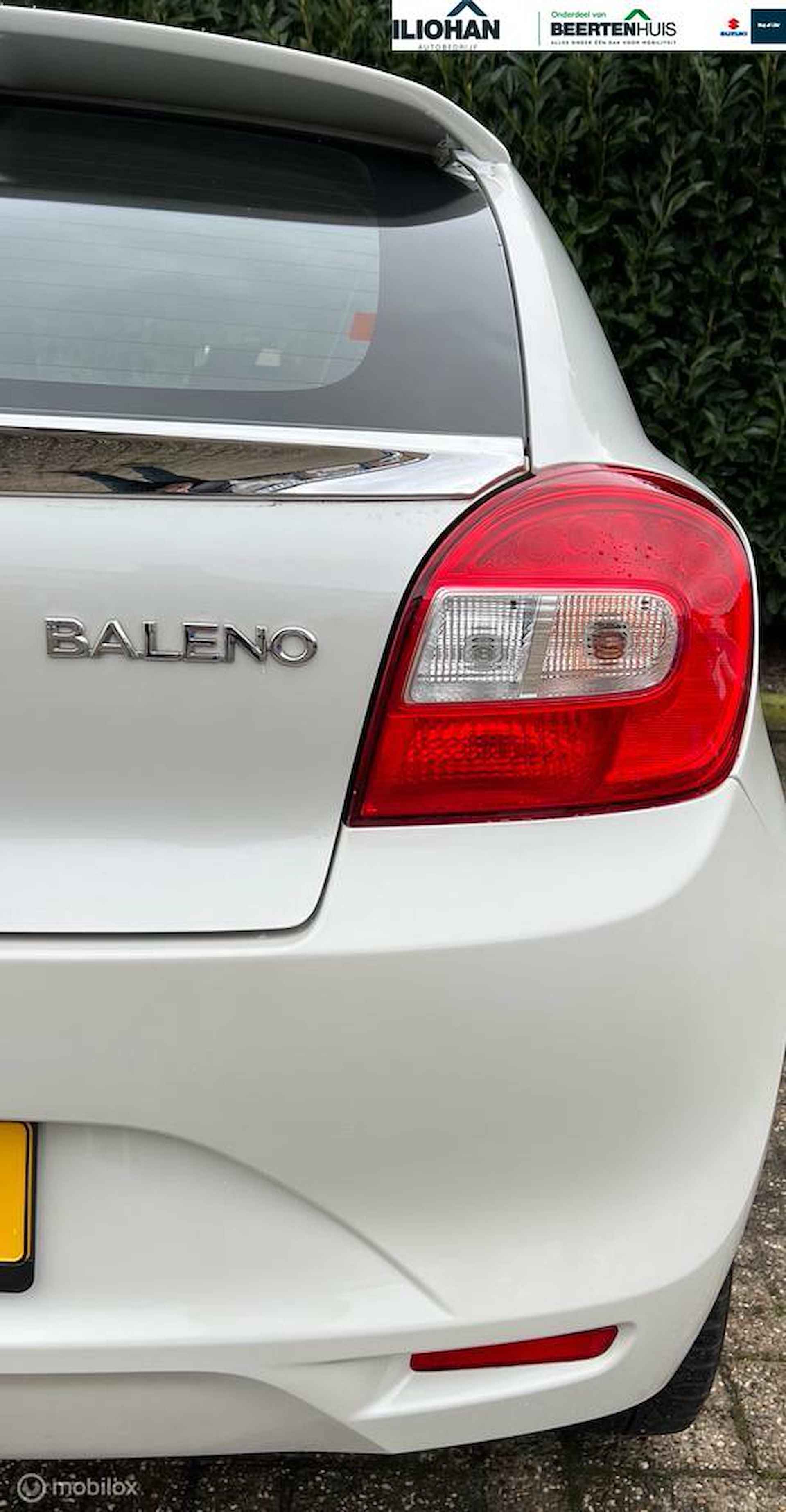 Suzuki Baleno 1.2 Exclusive/airco/dakspoiler/mistlampen - 6/20