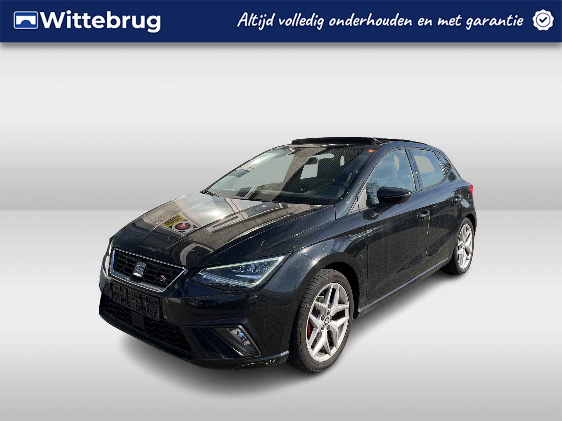 SEAT Ibiza 1.0 TSI FR / PANO/ KEYLESS/ ALCANTARA/ DIGITAL DASH/ CRUISE/ FULL LINK/ NAVI/ DAB/ CLIMA/ STOELVERWARMING