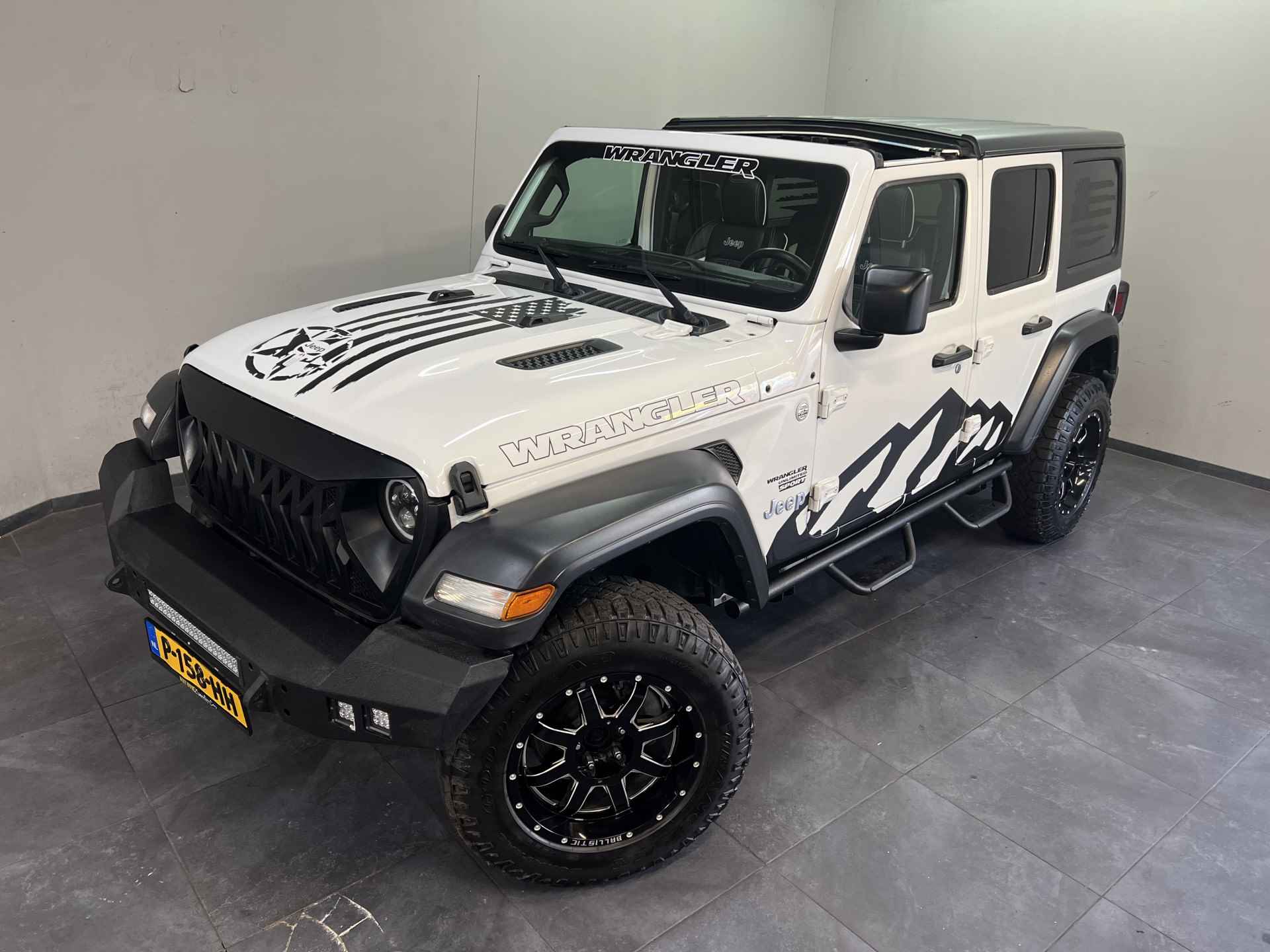 Jeep Wrangler Unlimited 3.6 Rubicon✅CUSTOM✅Achteruitrijcamera✅Targa Dak✅Alpine Audio✅Cruise Control✅Open Dak✅ - 13/71