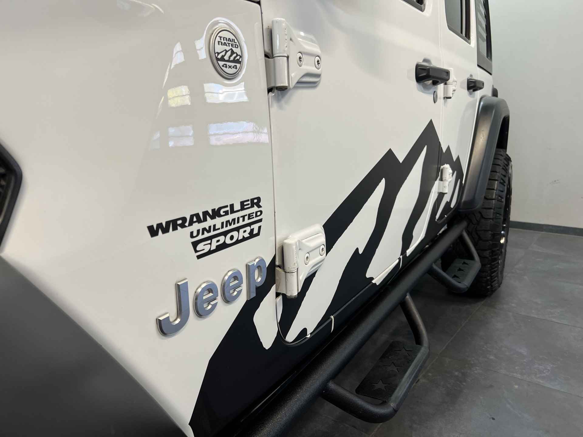 Jeep Wrangler Unlimited 3.6 Rubicon✅CUSTOM✅Achteruitrijcamera✅Targa Dak✅Alpine Audio✅Cruise Control✅Open Dak✅ - 16/71