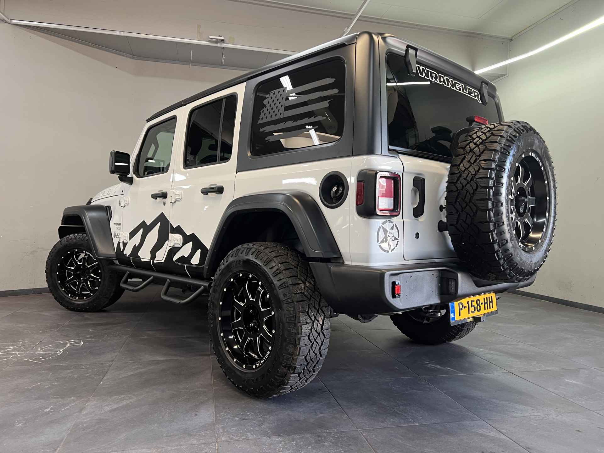 Jeep Wrangler Unlimited 3.6 Rubicon✅CUSTOM✅Achteruitrijcamera✅Targa Dak✅Alpine Audio✅Cruise Control✅Open Dak✅ - 20/71