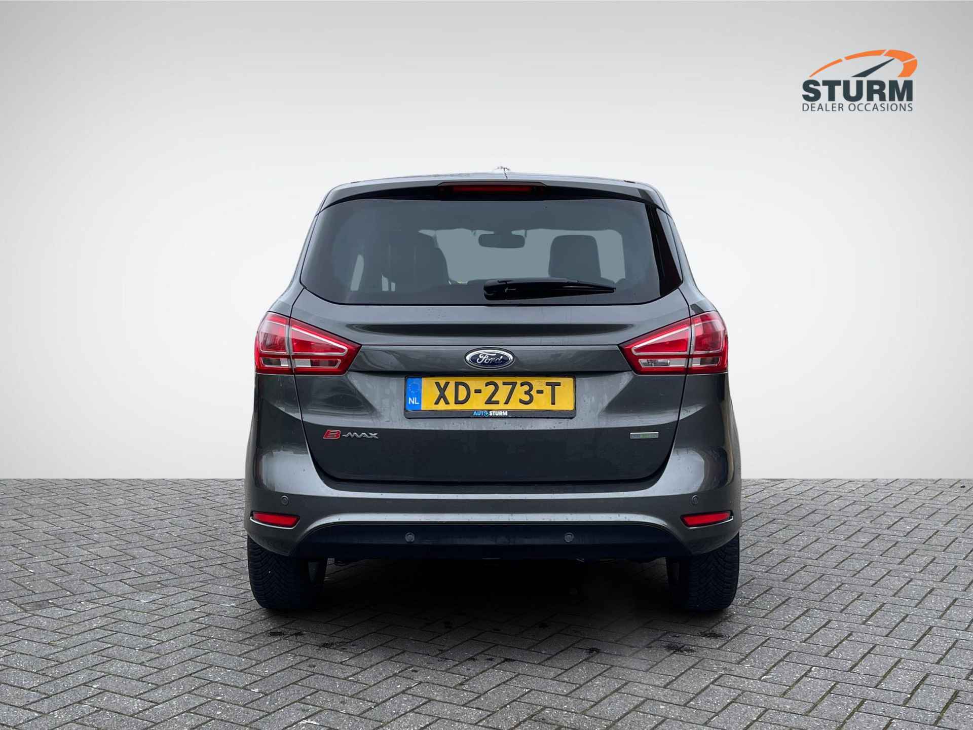 Ford B-Max 1.0 EcoBoost Titanium | Trekhaak | Leder | Cruise Control | Park. Sensor | Climate Control | Armsteun Voor | Rijklaarprijs! - 5/26