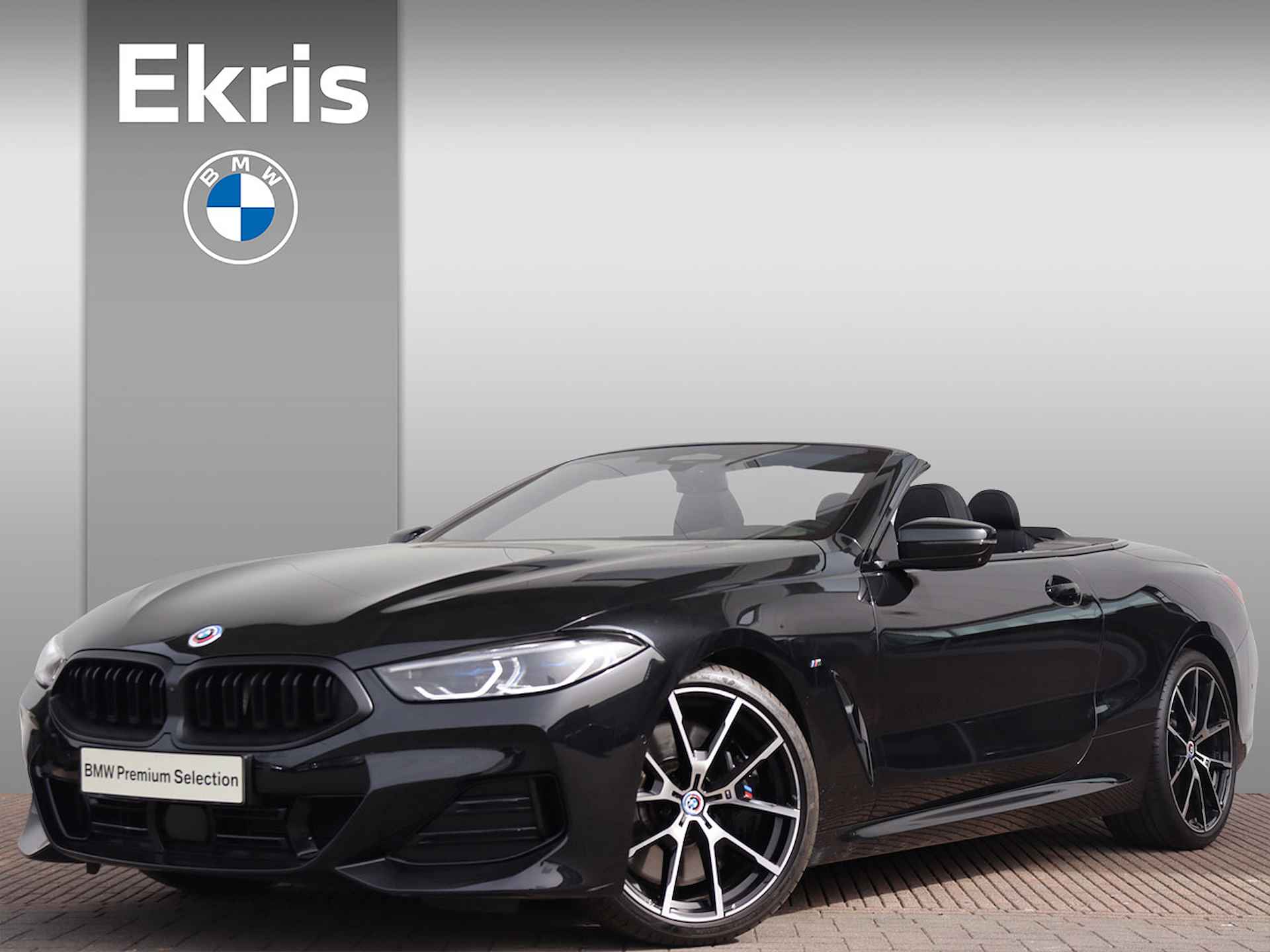 BMW 8 Serie Cabrio 840i High Executive M-Sportpakket / Active Steering / Air Collar / Co-Pilot Pack / Comfort Access / 20'' - 1/29