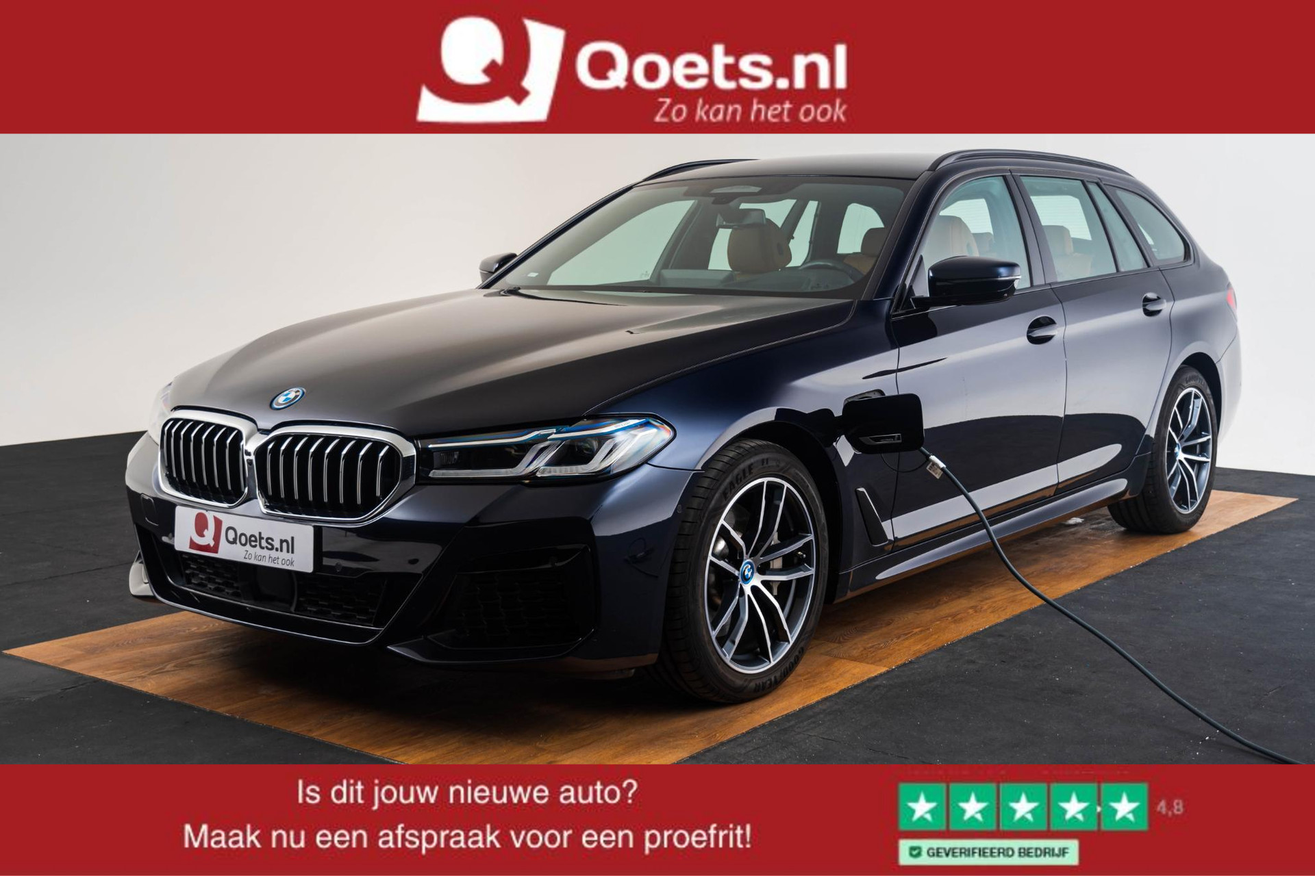 BMW 5-serie Touring 530e xDrive Business Edition Plus M sport - Comfort Access - Parking/Driving Assistant Plus - Head up - Elektrisch verwarmde voorstoelen - High Beam Assistant - 4-Zone Airconditioning -