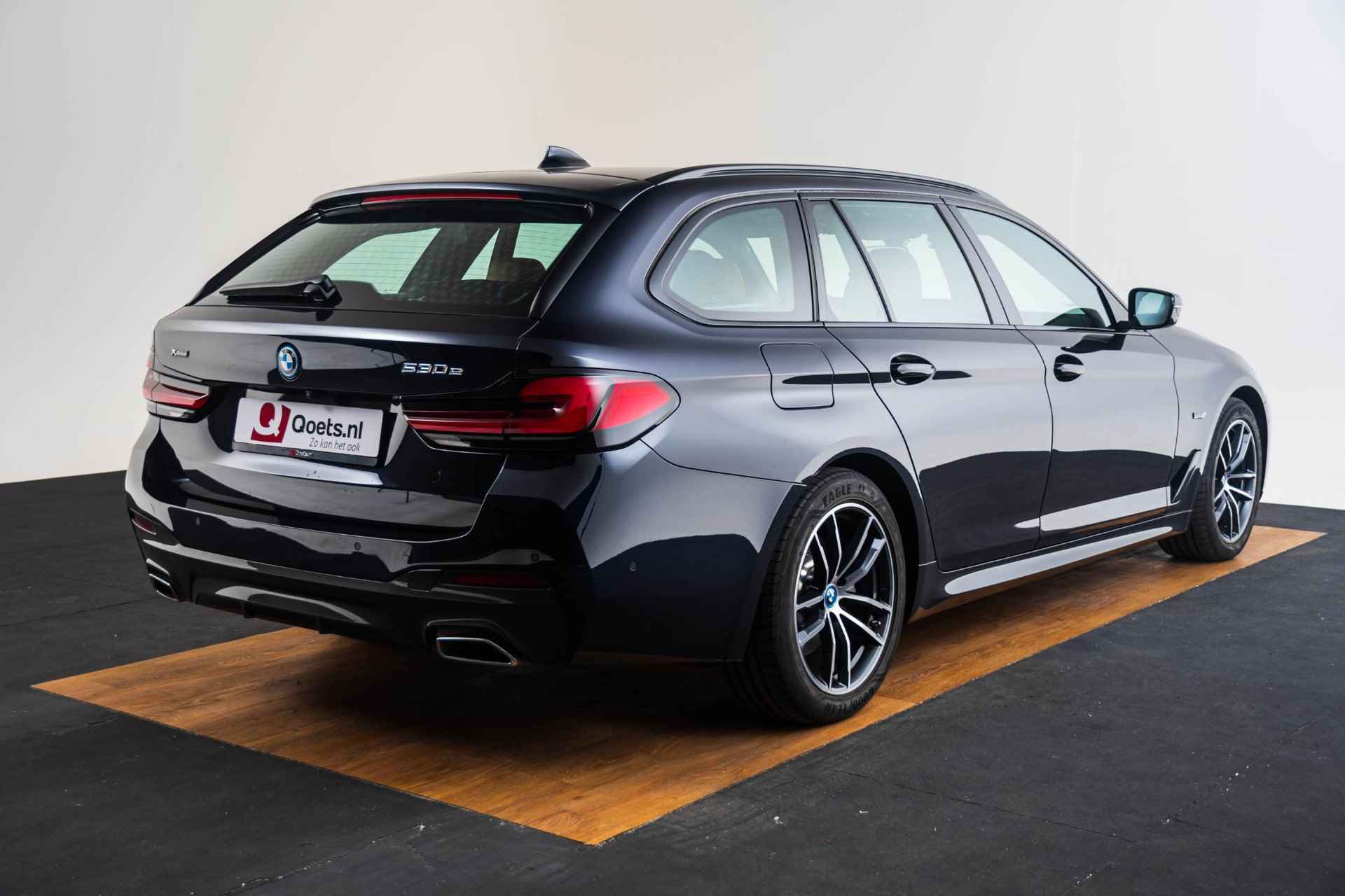 BMW 5-serie Touring 530e xDrive Business Edition Plus M sport - Comfort Access - Parking/Driving Assistant Plus - Head up - Elektrisch verwarmde voorstoelen - High Beam Assistant - 4-Zone Airconditioning - - 2/79