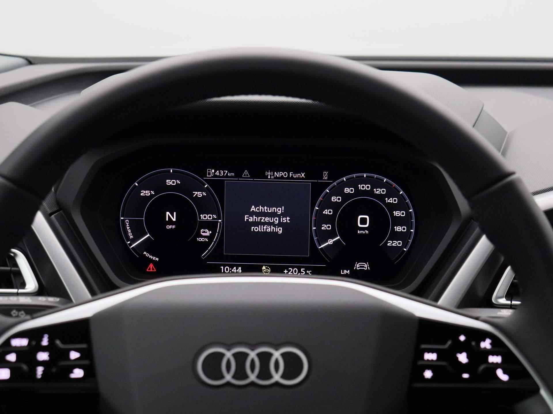 Audi Q4 Sportback e-tron 40 Advanced edition 82 kWh 204 PK | Automaat | Panoramadak | Climate Control | Stoelverwarming | Parkeersensoren | Virtual Cockpit | Audi drive select | LED | Lichtmetalen velgen | - 8/42