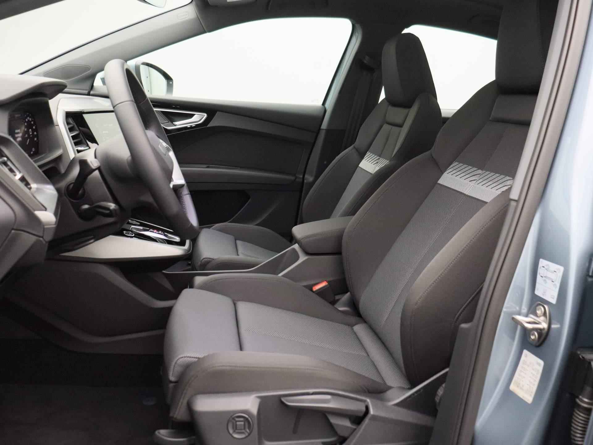 Audi Q4 Sportback e-tron 40 Advanced edition 82 kWh 204 PK | Automaat | Panoramadak | Climate Control | Stoelverwarming | Parkeersensoren | Virtual Cockpit | Audi drive select | LED | Lichtmetalen velgen | - 12/42