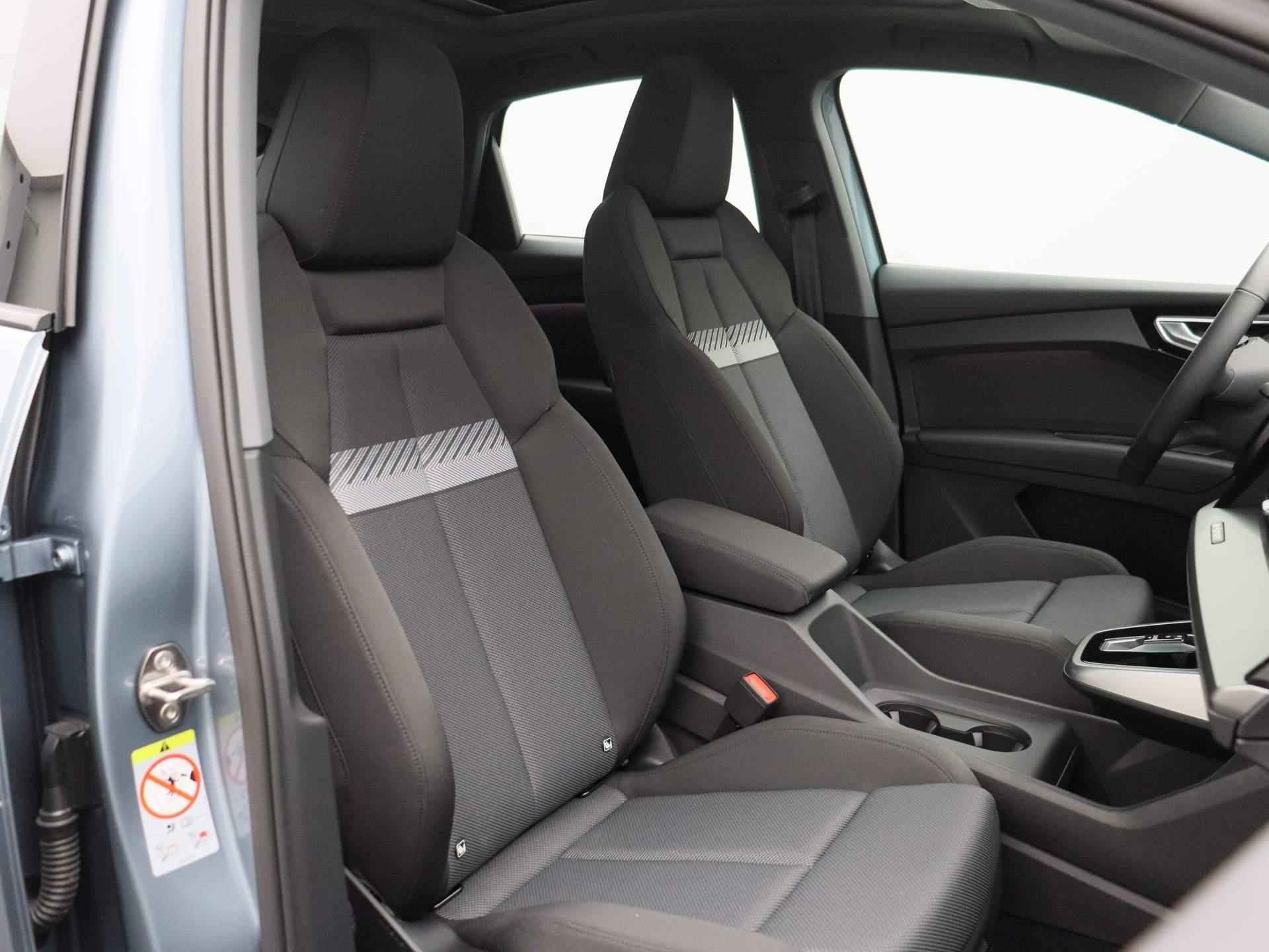 Audi Q4 Sportback e-tron 40 Advanced edition 82 kWh 204 PK | Automaat | Panoramadak | Climate Control | Stoelverwarming | Parkeersensoren | Virtual Cockpit | Audi drive select | LED | Lichtmetalen velgen | - 37/42
