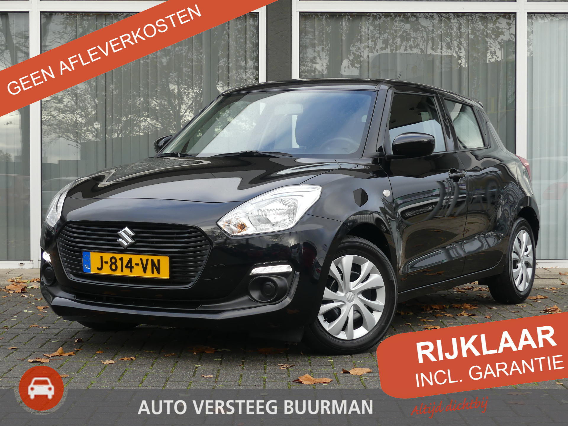 Suzuki Swift 1.2 Comfort Smart Hybrid 1e Eigenaar, Dakspoiler, Airco, Buetooth