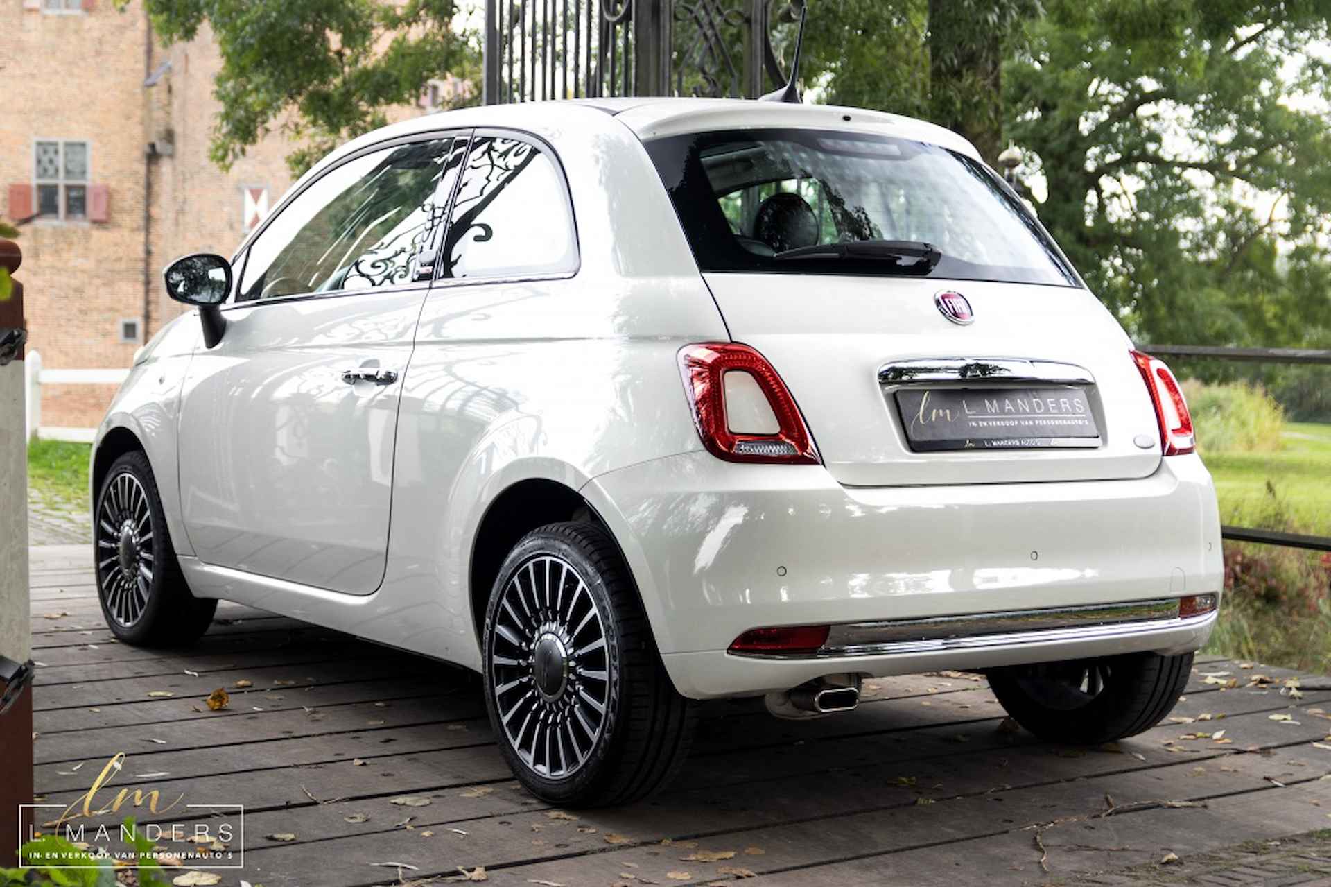 Fiat 500 1.2 Lounge Boretti 2019 WIT | Panoramadak | Display | PDC | Lede - 2/24