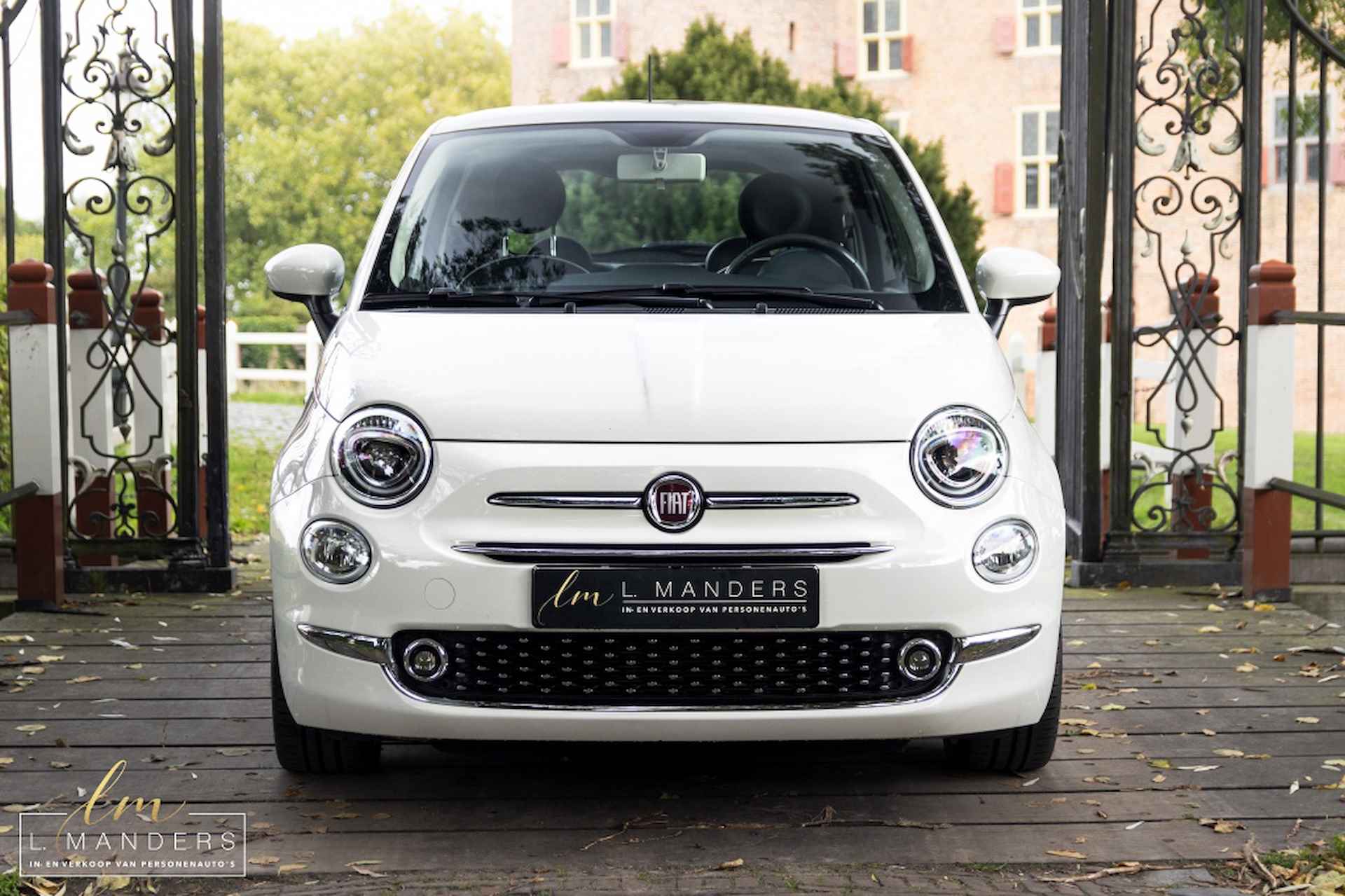 Fiat 500 1.2 Lounge Boretti 2019 WIT | Panoramadak | Display | PDC | Lede - 5/24