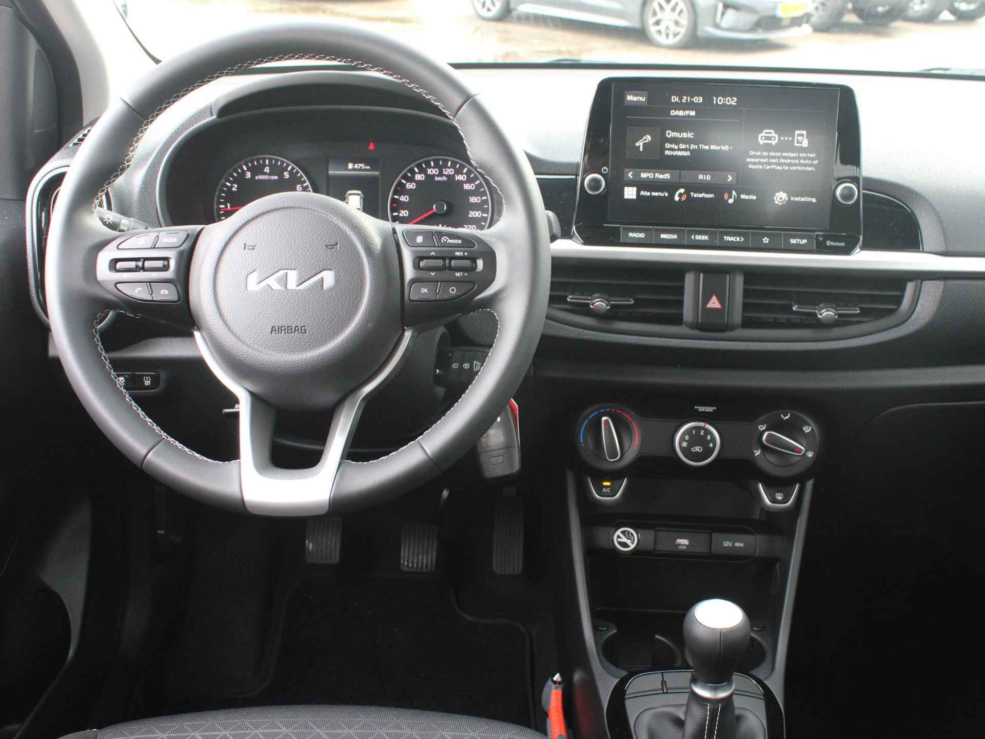 Kia Picanto 1.0 DPi DynamicLine | Voorraad | Airco | Cruise | Camera | Apple Carplay | 14" - 24/29