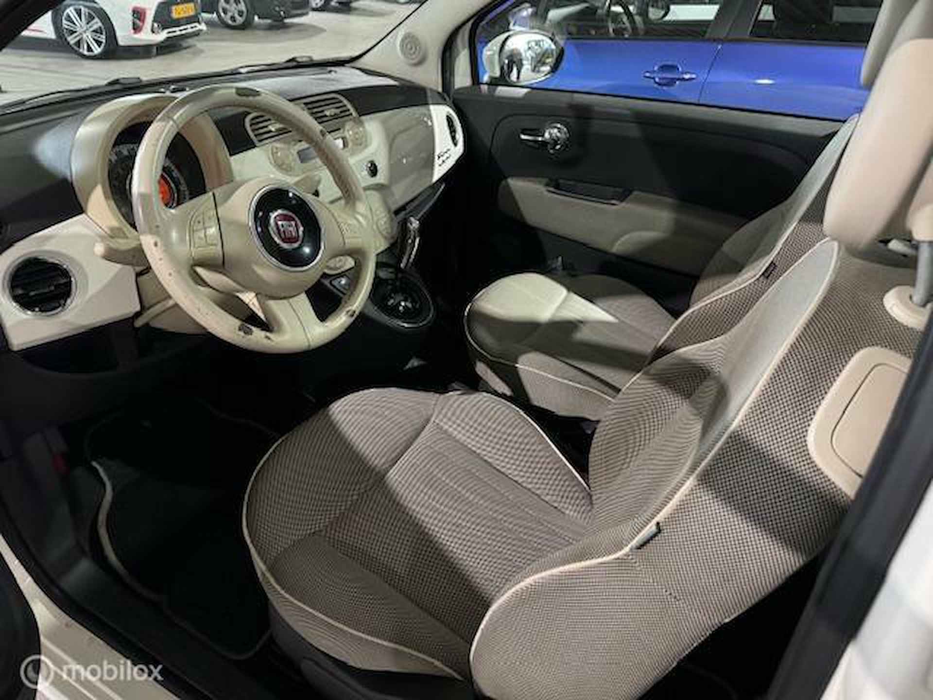 Fiat 500 1.2 Automaat Panoramadak Electrische Ramen , Centrale deur vergrendeling met afstand bediening - 5/7