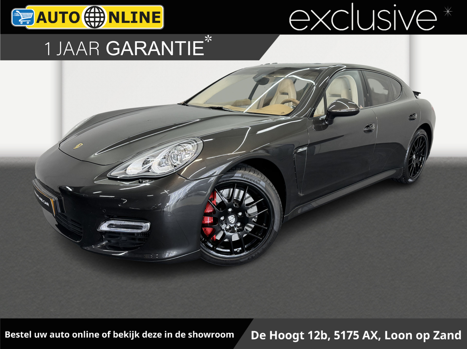 Porsche Panamera 4.8 Turbo✅Panoramadak✅PDK✅1e Eigenaar✅Achteruitrijcamera✅Stoelventilatie✅Stoelverwarming✅Luchtvering✅BOSE✅Open Dak✅