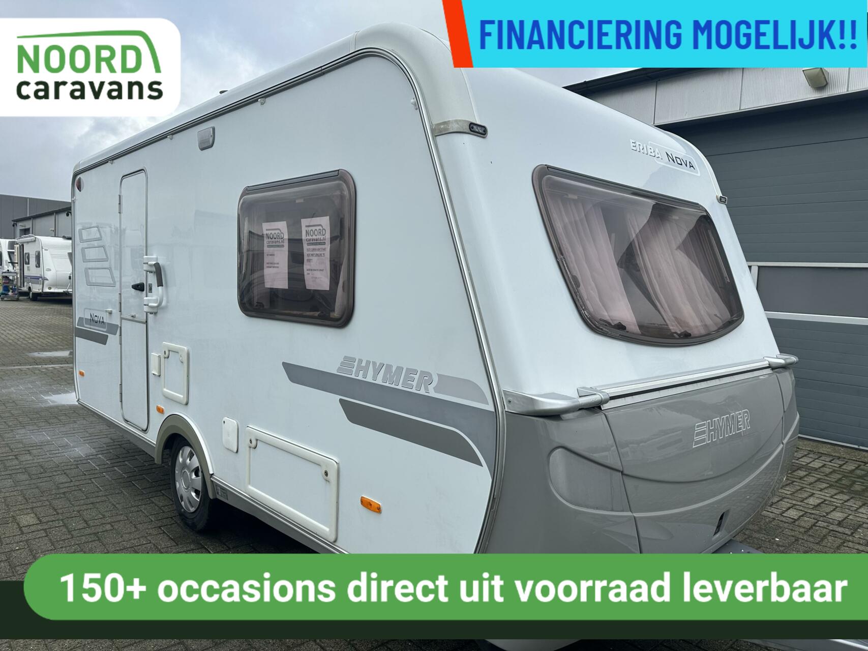 ERIBA NOVA 470 E ENKELE BEDDEN + VOORTENT + EP + MOVER