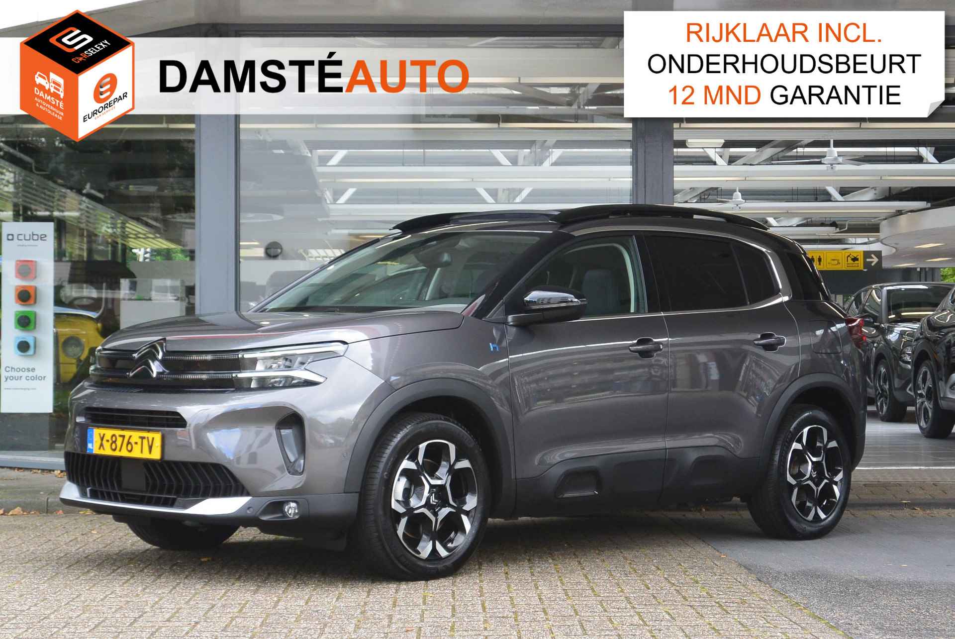 Citroën C5 Aircross Plug-in Hybrid 225pk ë-EAT8 Business Plus │ Ambiance Hype Black │ Panoramisch schuif- kanteldak - 1/65