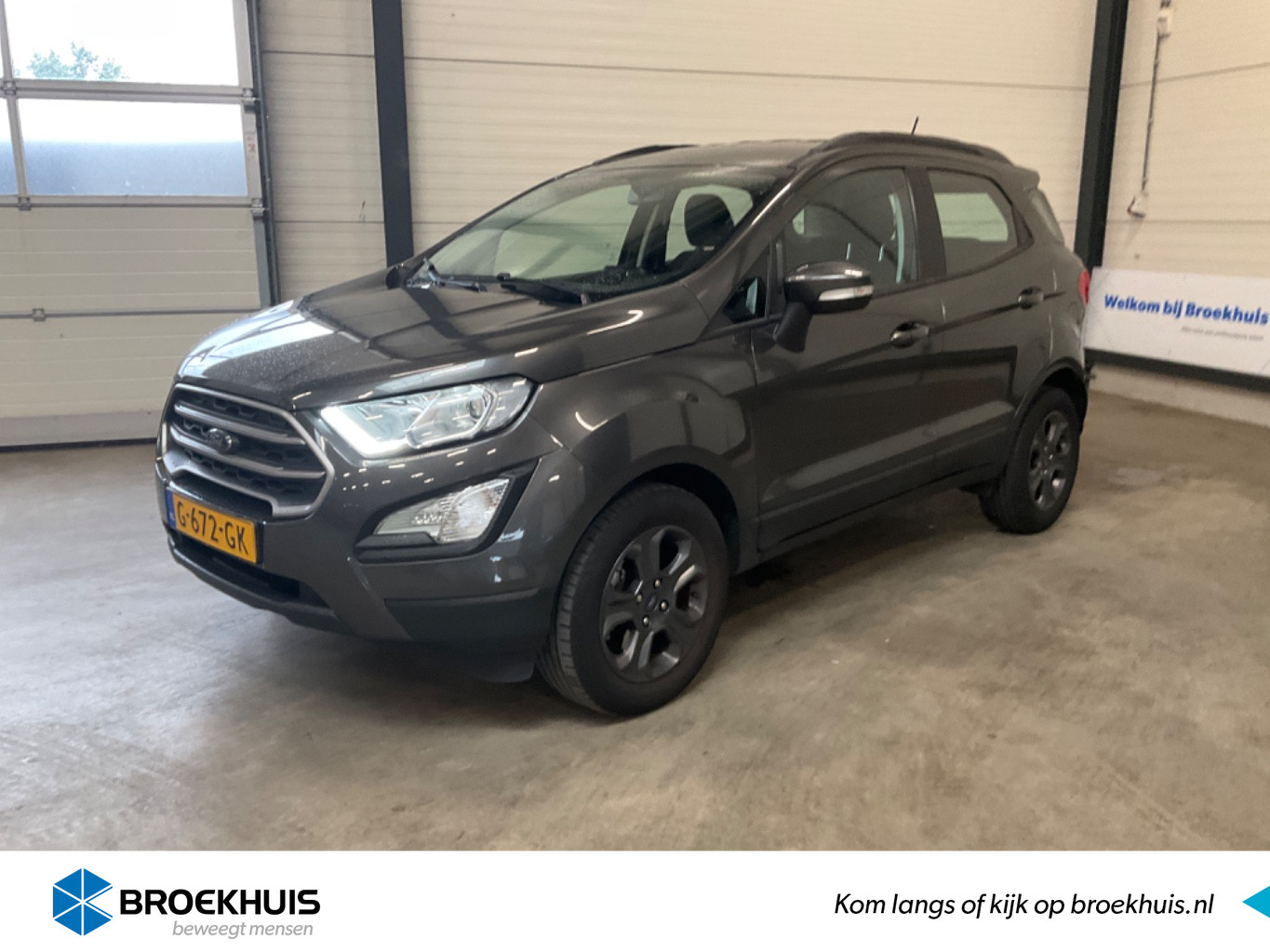 Ford EcoSport 1.0 EcoBoost Trend Ultimate | Dealer Onderhouden! | 1e Eigenaar! | Navi | Airco | Cruise | Parkeersensoren | Lichtmetalen Velgen