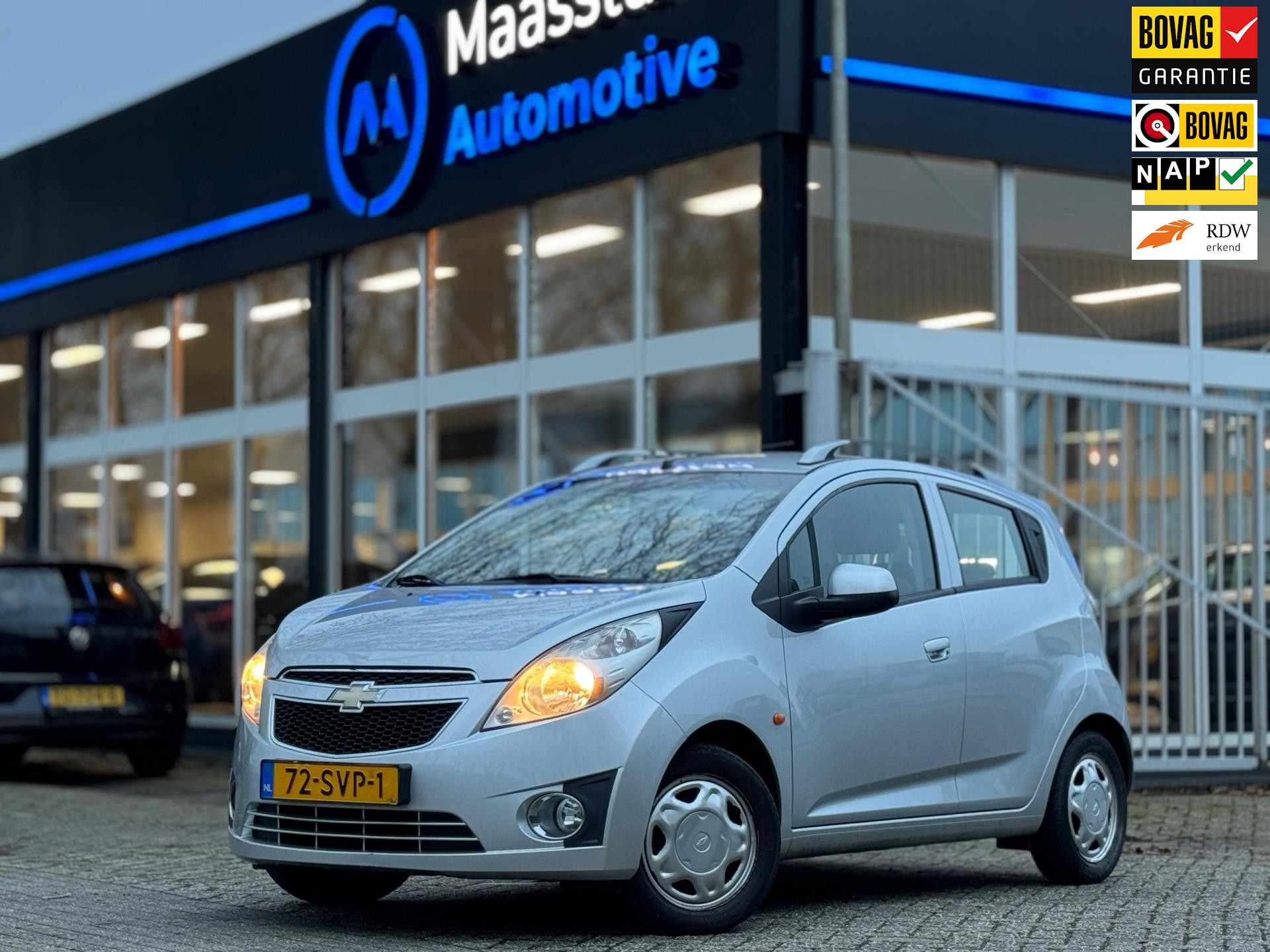 Chevrolet Spark 1.0 16V LS Bi-Fuel|Nieuwe APK|Boekjes|4x elektrische ramen|LPG en benzine|Nette auto