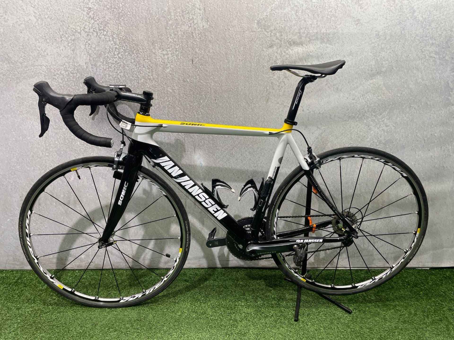 Jan Janssen Sonic Carbon Ultegra Heren Zwart 52cm 2018 - 2/10