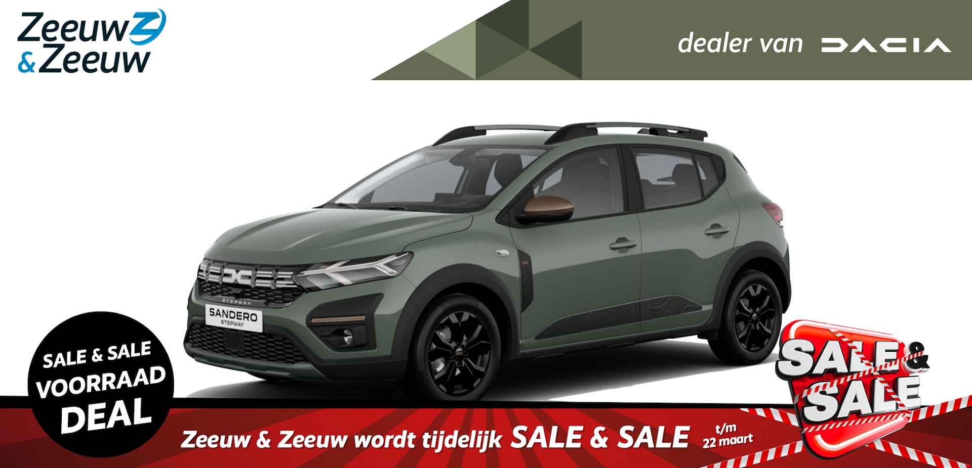 Dacia Sandero Stepway 1.0 TCe 90 Extreme | Automaat | Nieuw te bestellen |