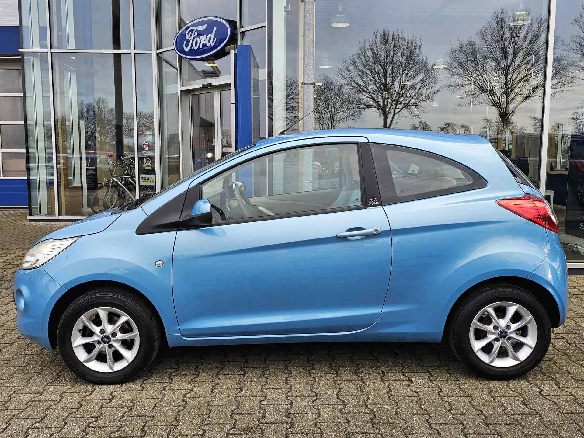 Ford Ka 1.2 Trend Nieuwe APK | Aux | Lichtmetaal | Elek. spiegelverstelling | Elek. ramen | Zuinig! - 3/21