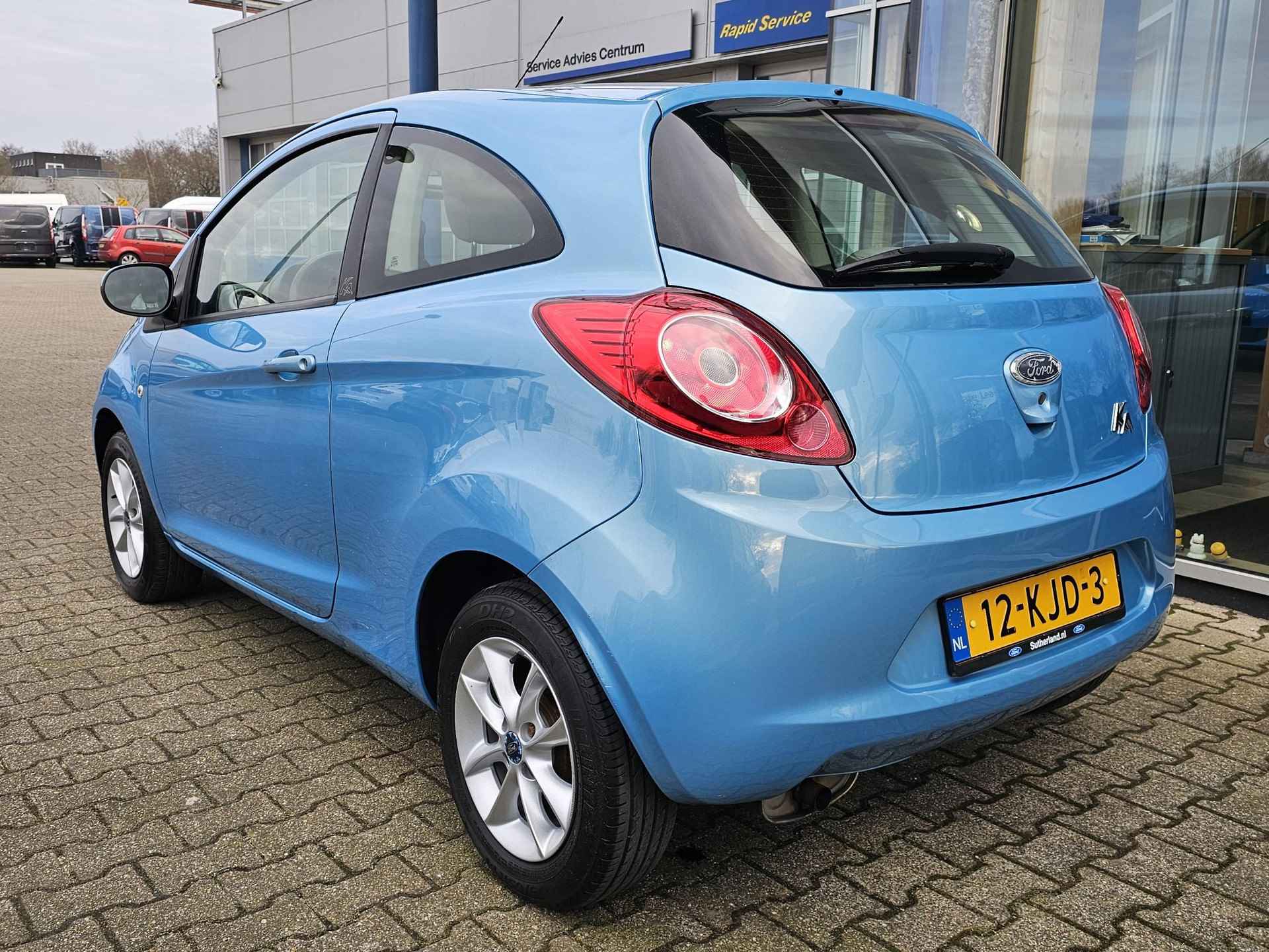 Ford Ka 1.2 Trend Nieuwe APK | Aux | Lichtmetaal | Elek. spiegelverstelling | Elek. ramen | Zuinig! - 4/21