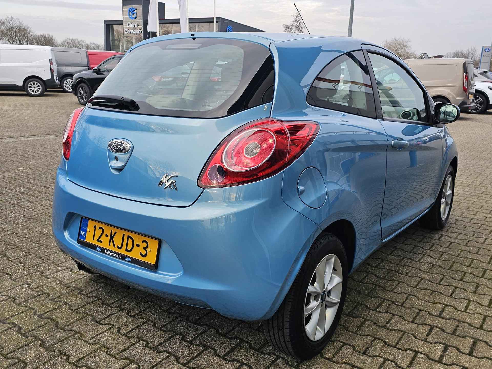 Ford Ka 1.2 Trend Nieuwe APK | Aux | Lichtmetaal | Elek. spiegelverstelling | Elek. ramen | Zuinig! - 6/21